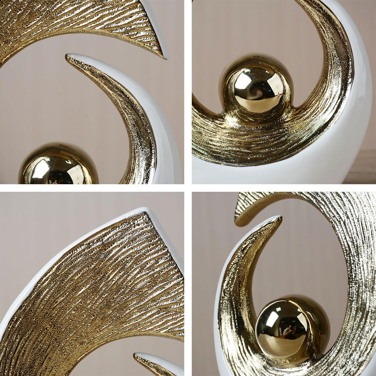 HAUCOZE Abstract Sculpture Statue Modern Ornament Home Decor - HAUCOZE Official Imagery - 6