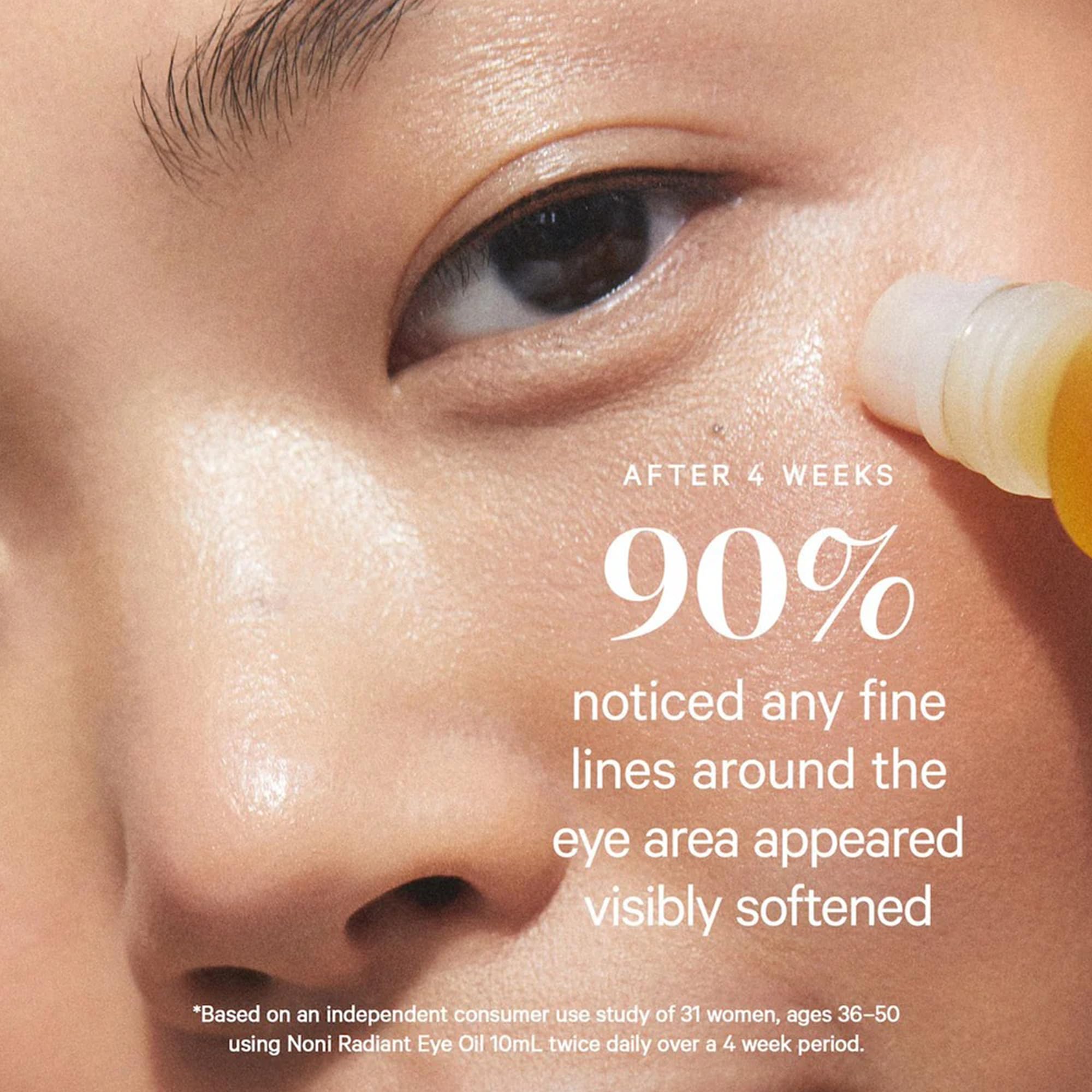 KORA Organics Noni Radiant Eye Oil with Rose Quartz Roller - KORA Organics Official Imagery - 5