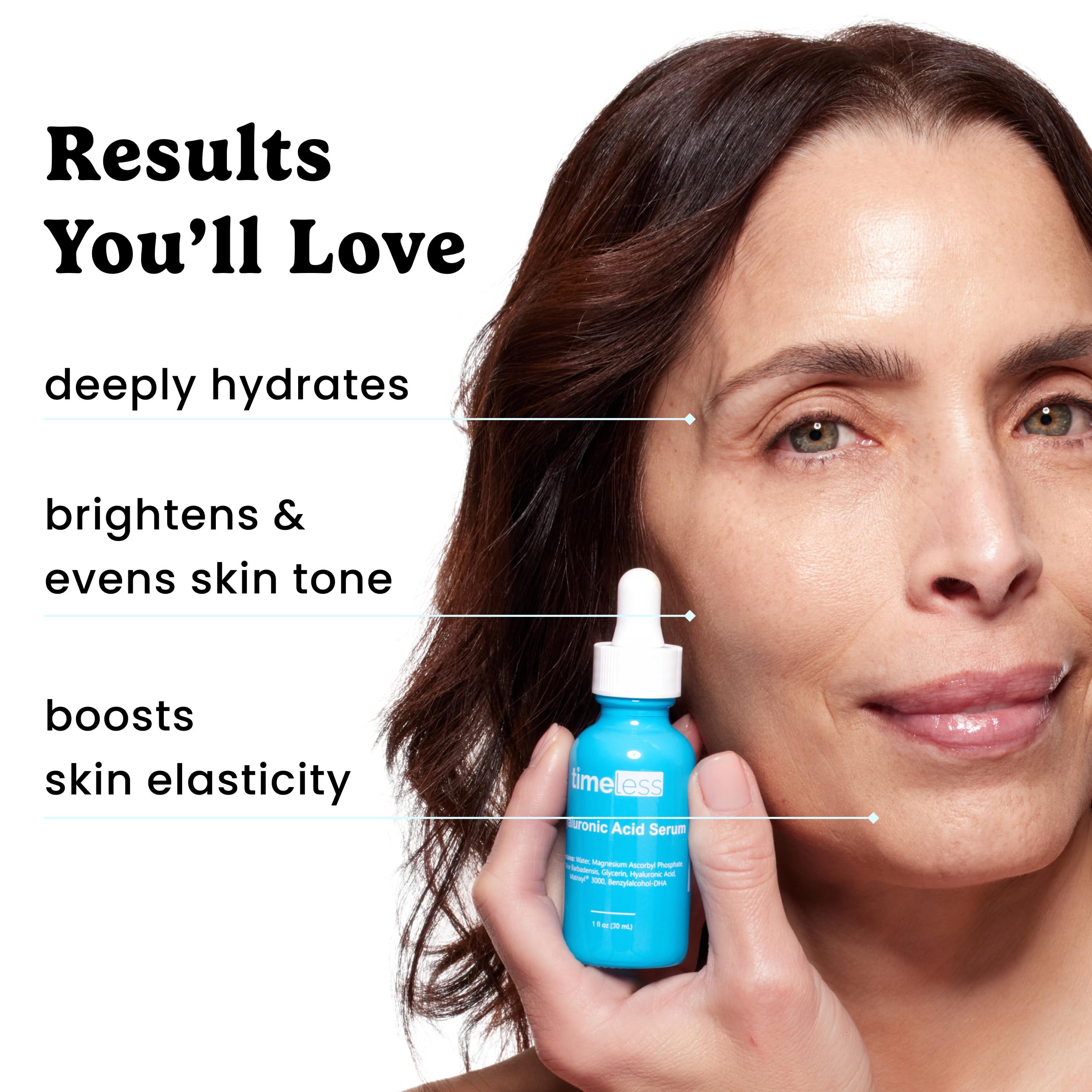 Timeless Hyaluronic Acid Vitamin C Serum with Matrixyl 3000 - Timeless Skin Care Official Imagery - 6