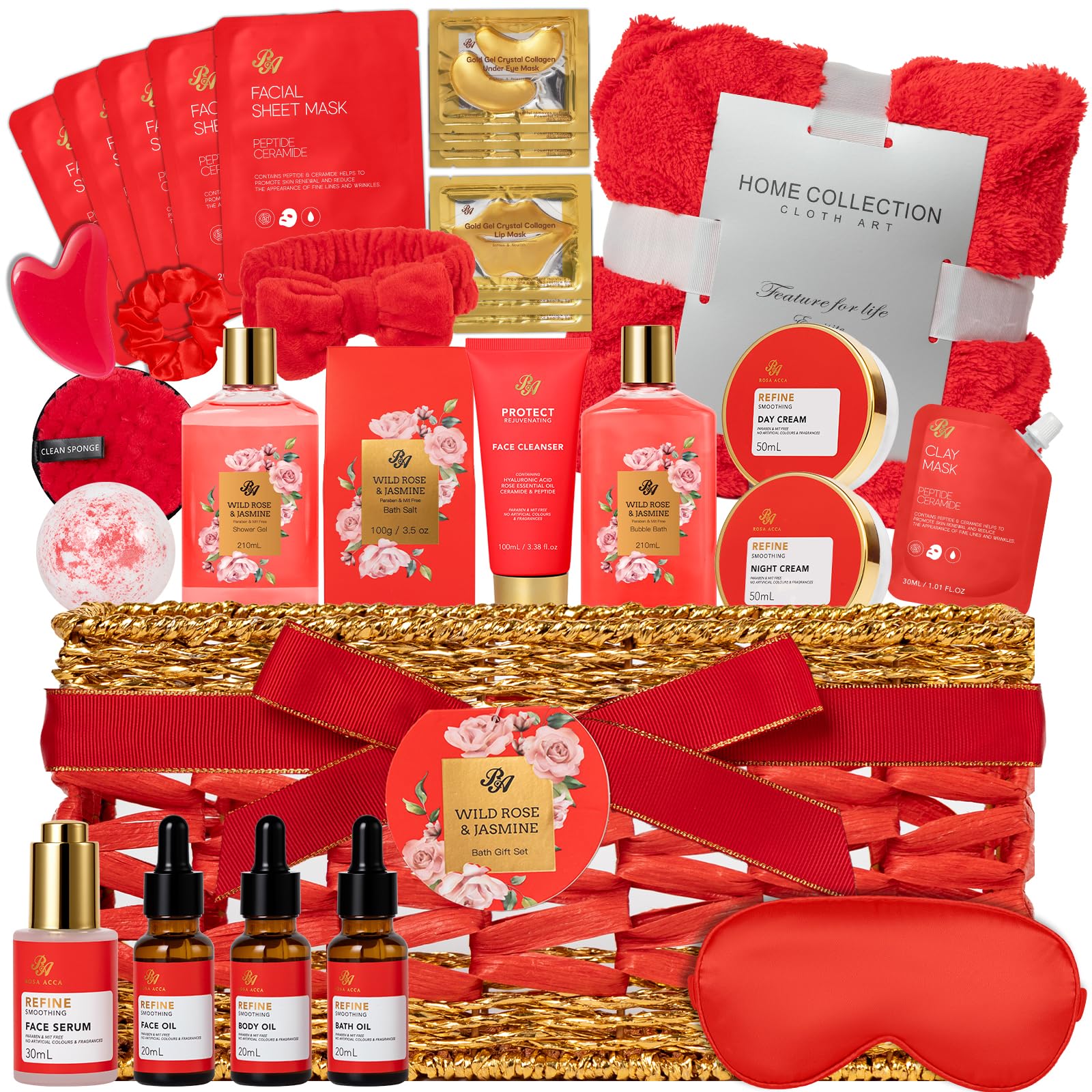 35 Pcs Gifts for Women, Lavender Bath &amp; Body Gift - RA ROSA ACCA