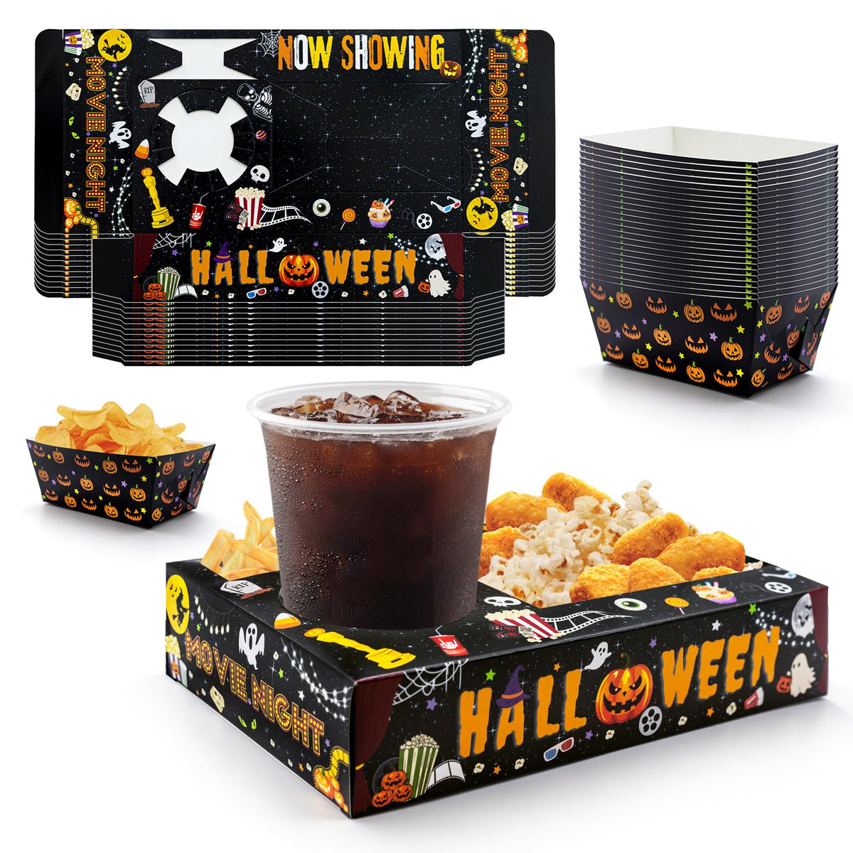 48 Pcs Halloween Party Supplies - Pecopcock Official Imagery - 1