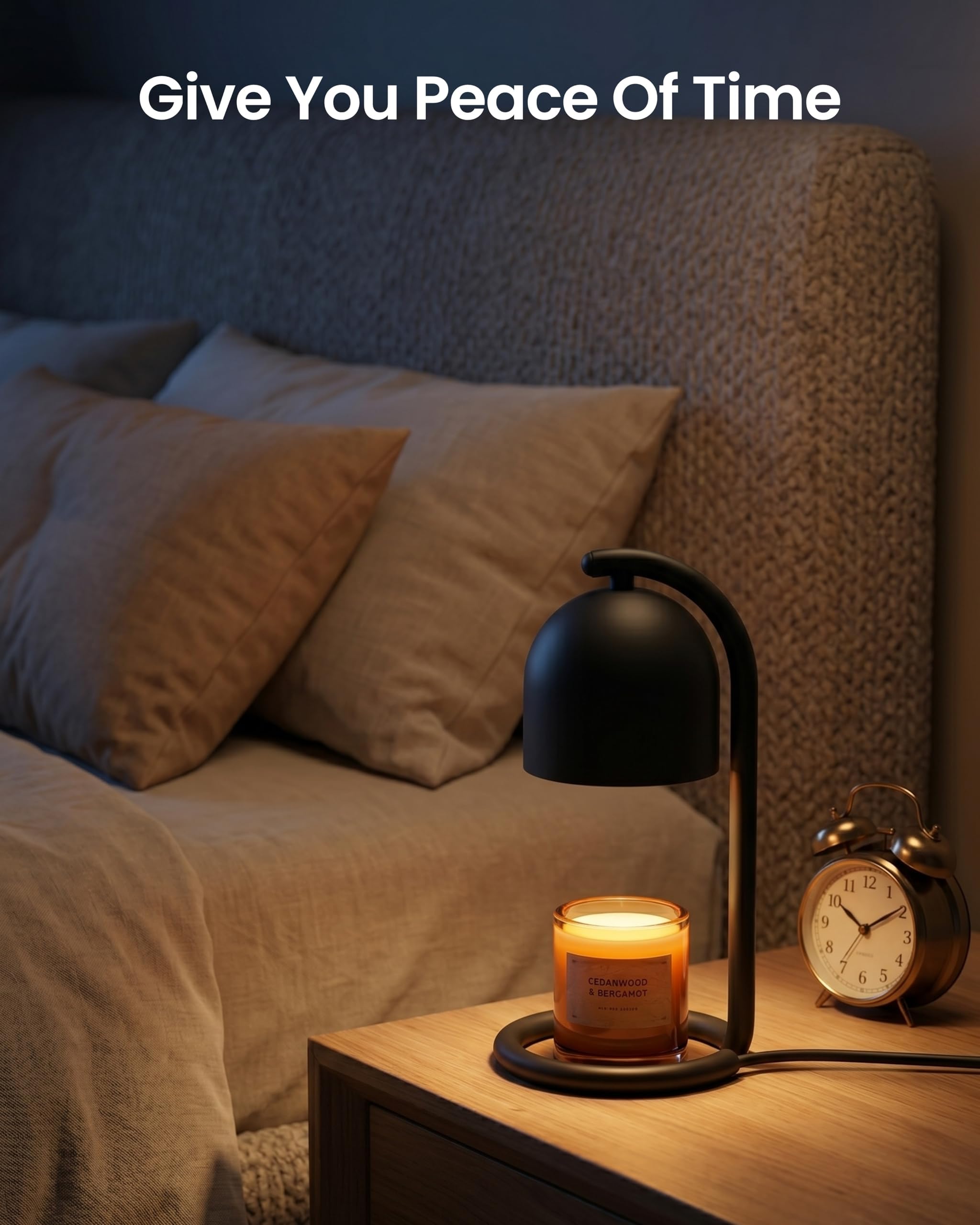 SwitchBot Smart Candle Warmer Lamp App & Voice Control, Flameless - SwitchBot Official Product View 9