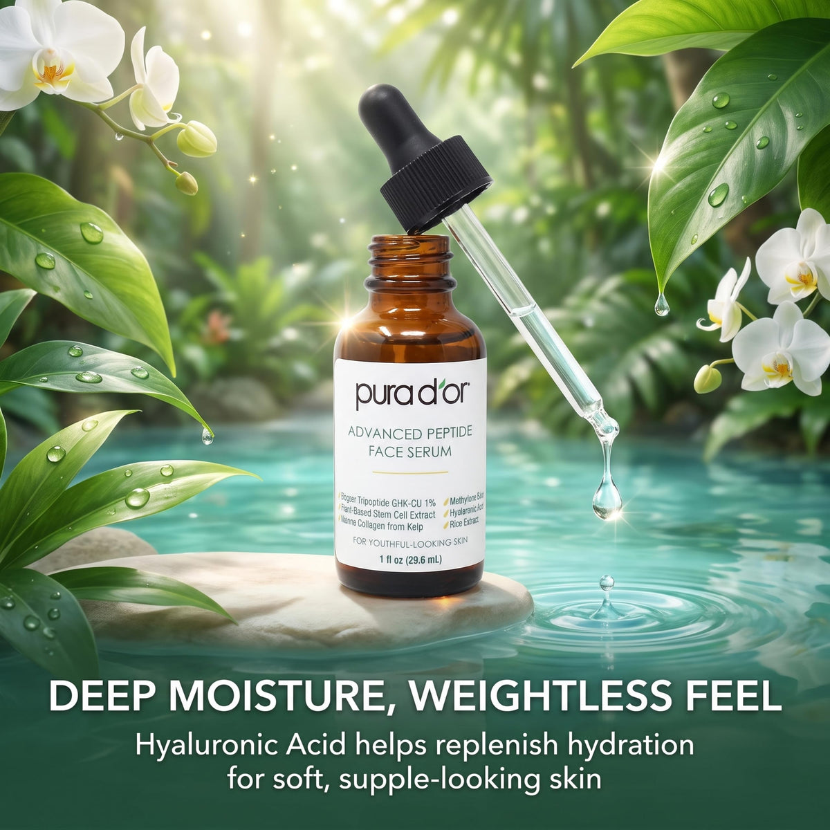 PURA D OR Advanced Face Serum with Copper Tripeptide - PURA D'OR Official Imagery - 5