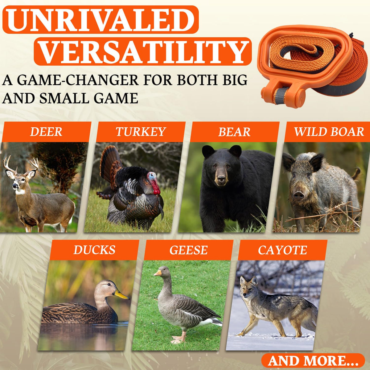 MULTUS Deer Drag Harness Every Way to Drag a Deer in ONE - MULTUS Official Imagery - 7