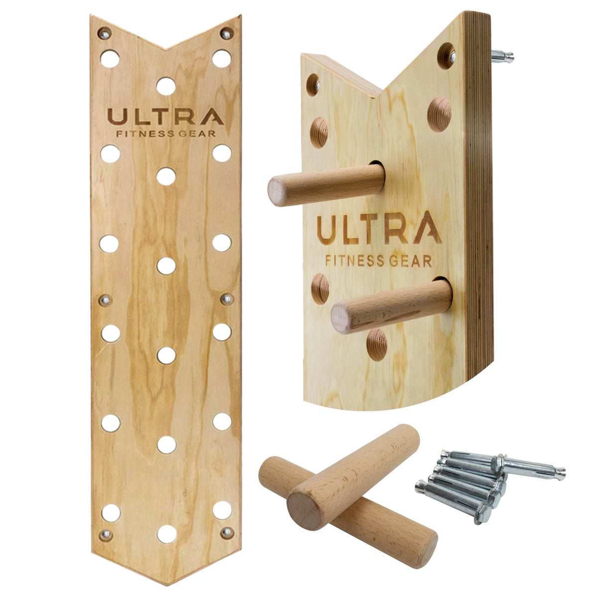Climbing Pegboard 51 Inch Climbing Hold Cross Training - Ultra Fitness Gear Official Imagery - 1