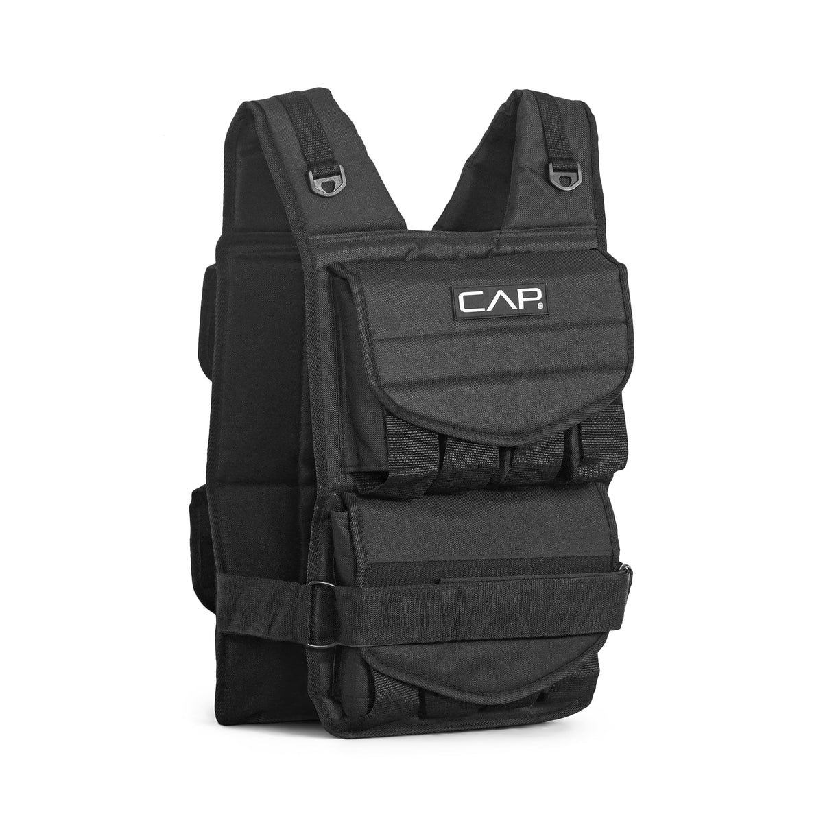 CAP Adjustable Weighted Vest 20 150 lbs for Strength - CAP Official Imagery - 2