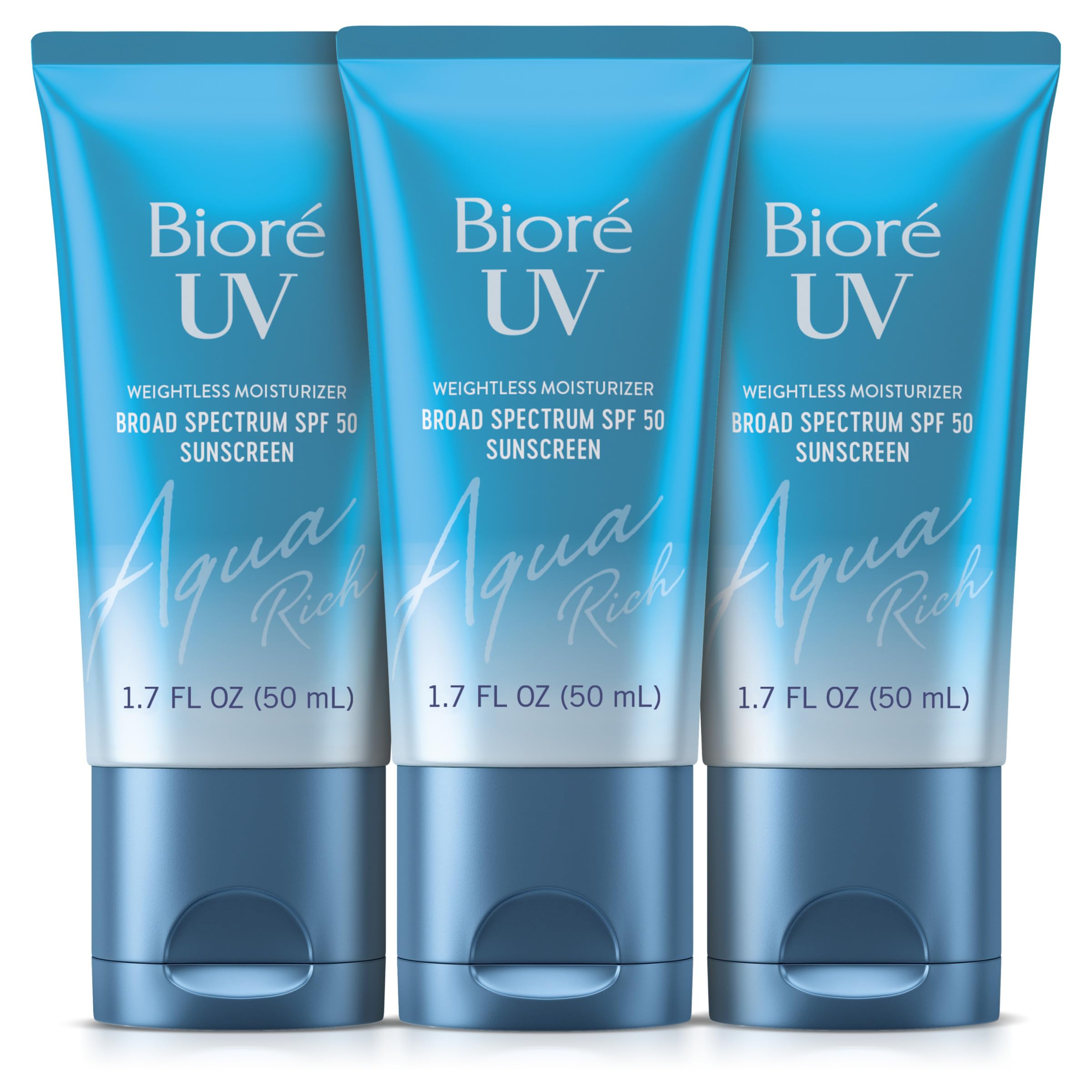 Biore UV Aqua Rich Moisturizer SPF 50 Facial Sunscreen 1 7 - Bioré Official Imagery - 1
