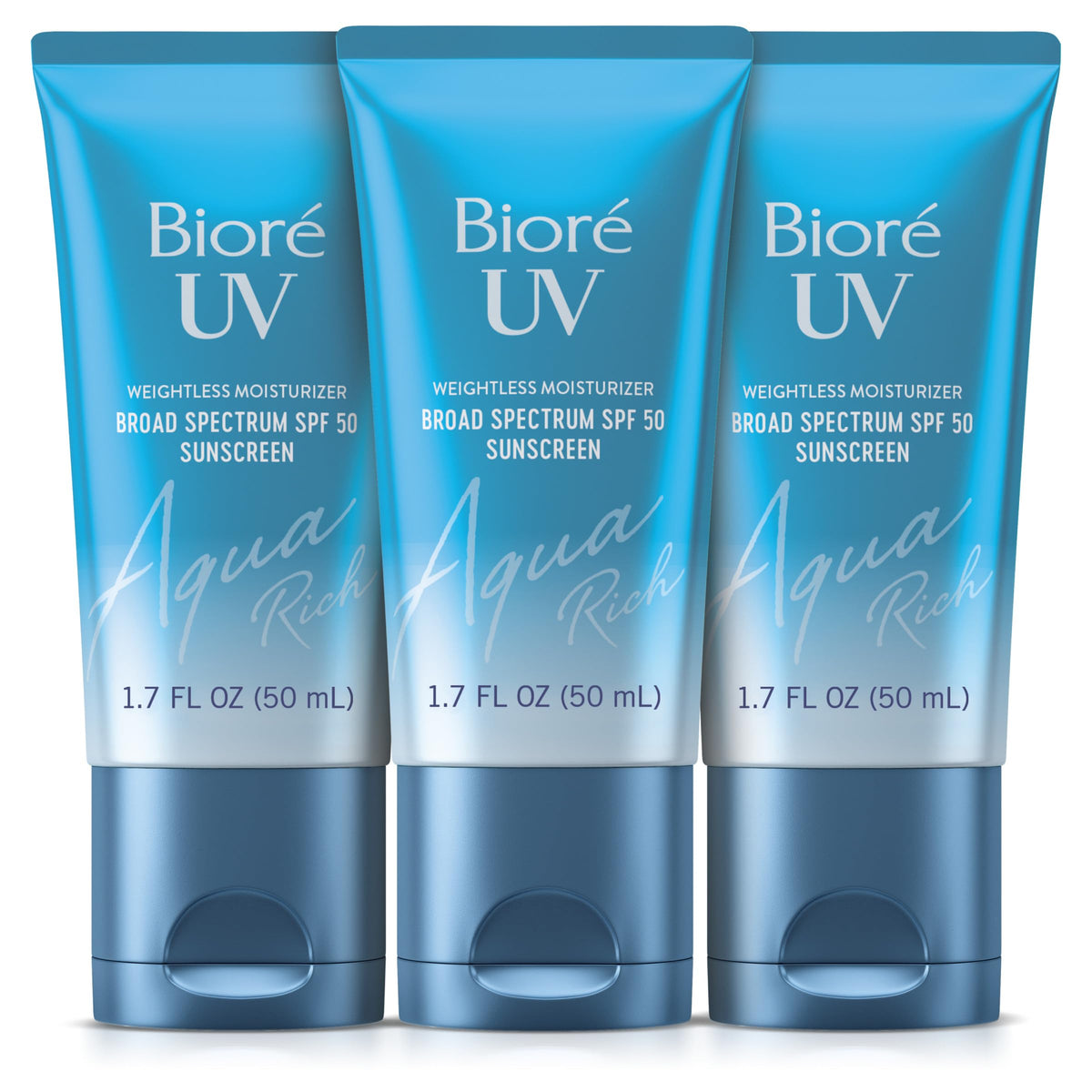 Biore UV Aqua Rich Moisturizer SPF 50 Facial Sunscreen 1 7 - Bioré Official Imagery - 2