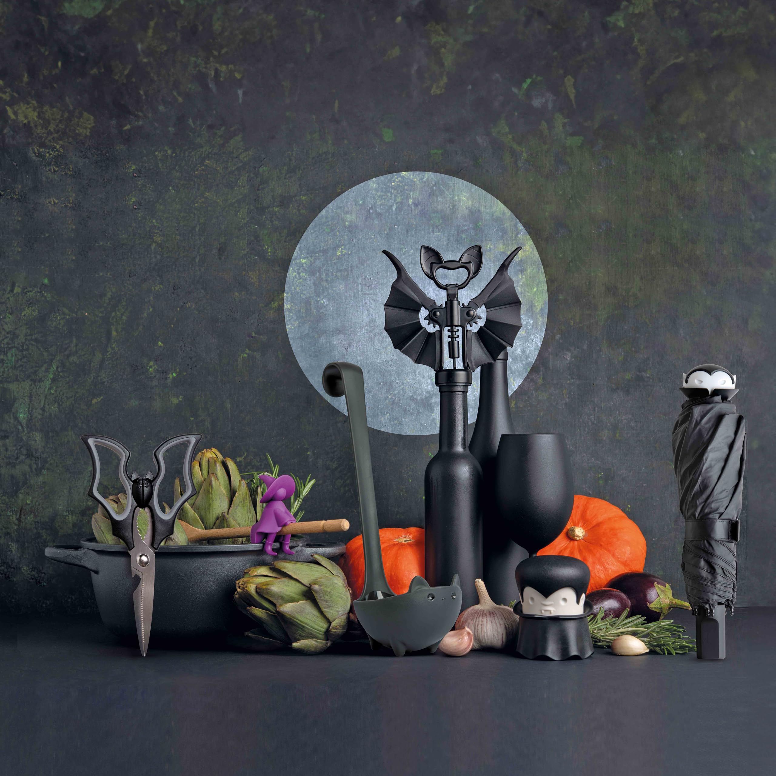 OTOTO Original Elizabat Kitchen Scissors - Halloween Goth Cute Bat Kit - View 2