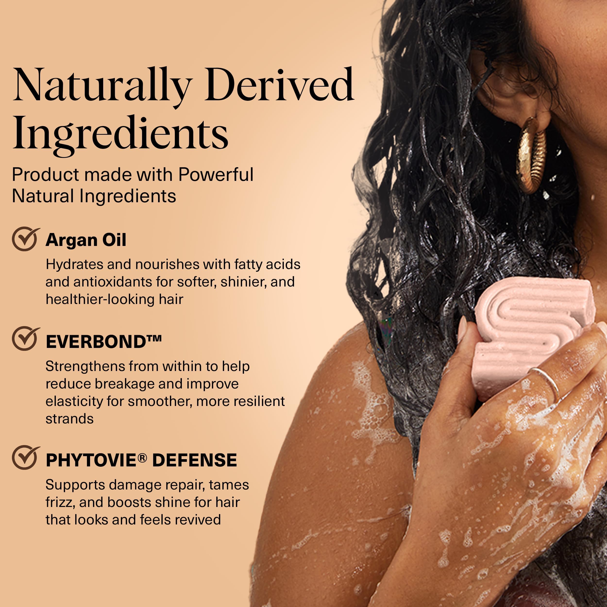Elefair Tech Kitsch Argan Oil Shampoo Bar Soap for Hair Growth - & 3 - Elefair Tech Official Product View 4