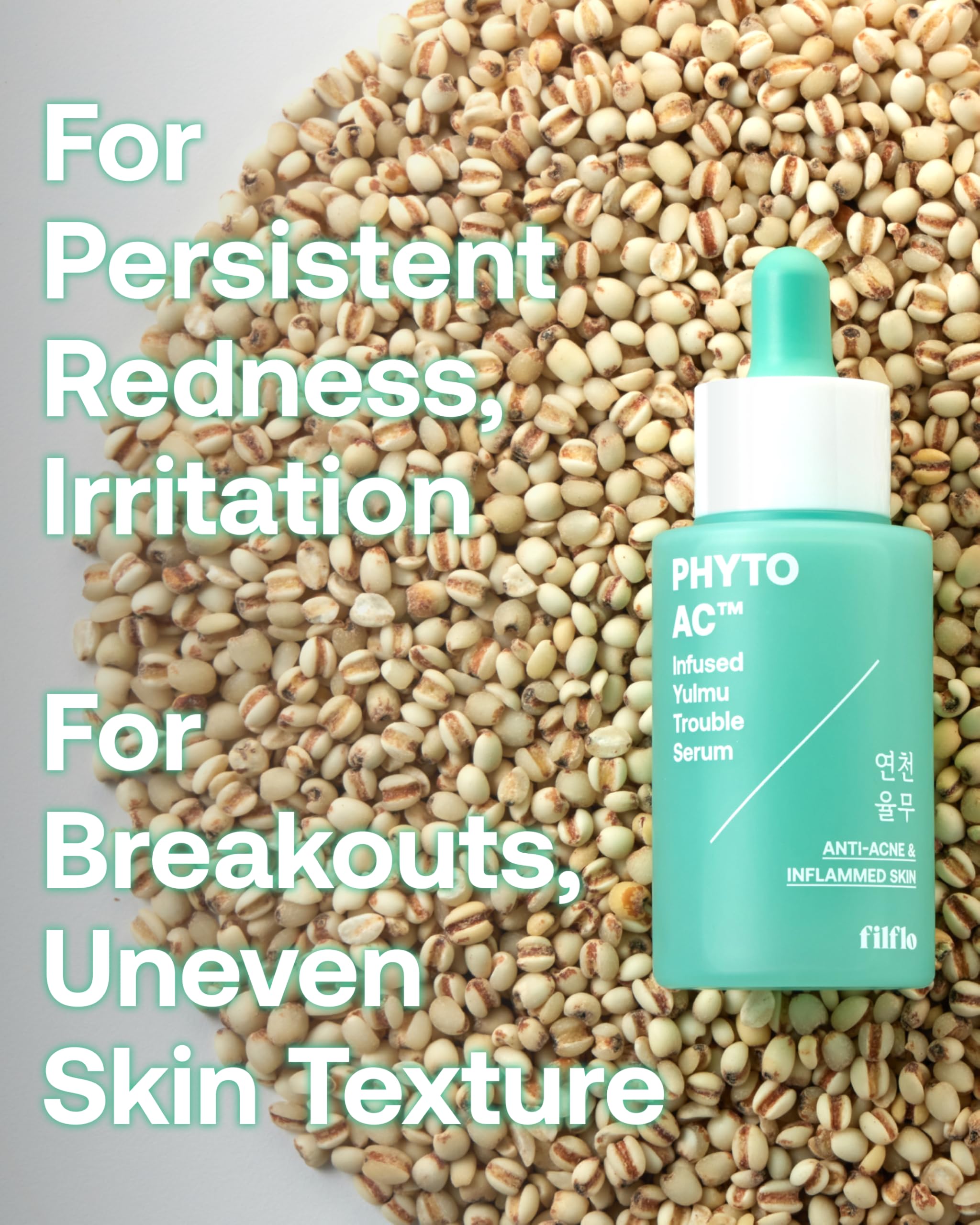 Phyto ac Infused Yulmu Trouble Serum, Korean Natural Facial - FILFLO