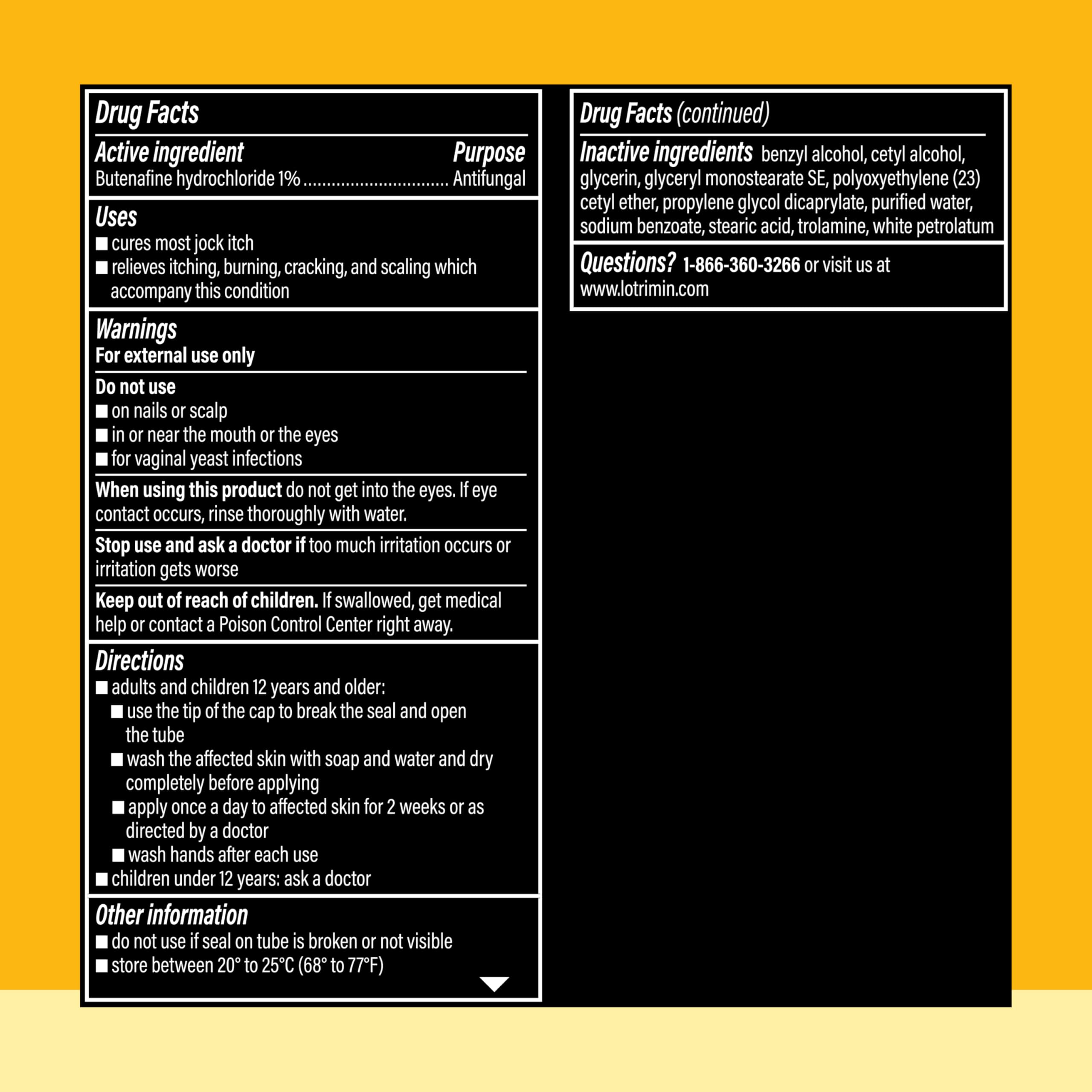 Lotrimin Ultra Jock Itch Antifungal Cream 0.42 oz