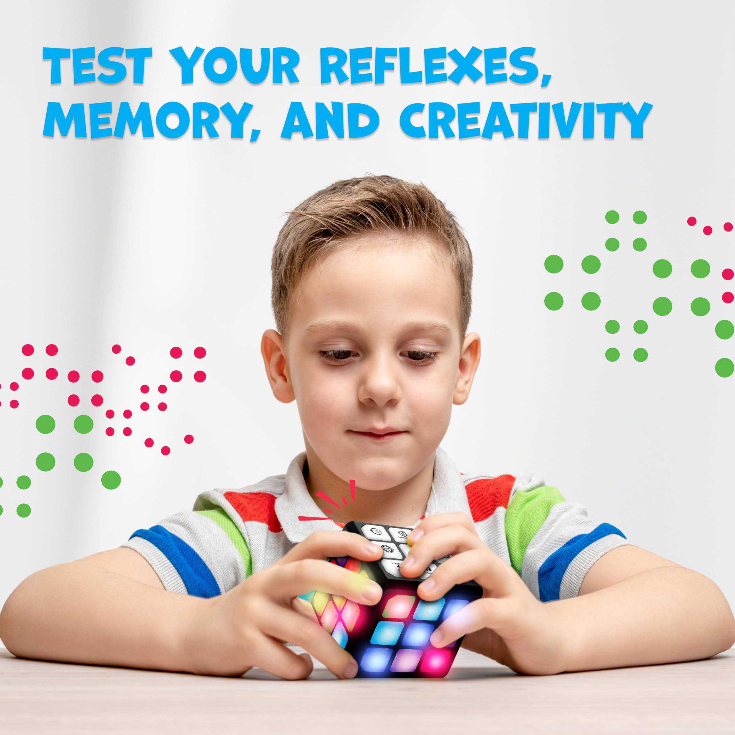 Winning Fingers FLASHDASH Flashing Cube Electronic Memory and Bra by Winning Fingers - Angle View 7