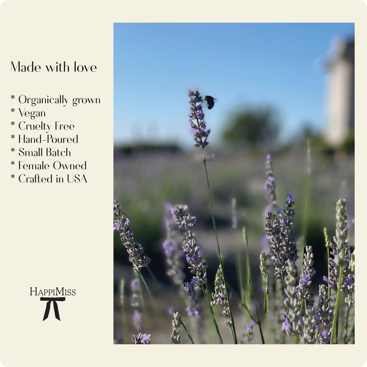Lavender Botanical Lotion with Aloe Honey Coconut Milk - HappiMiss Official Imagery - 6
