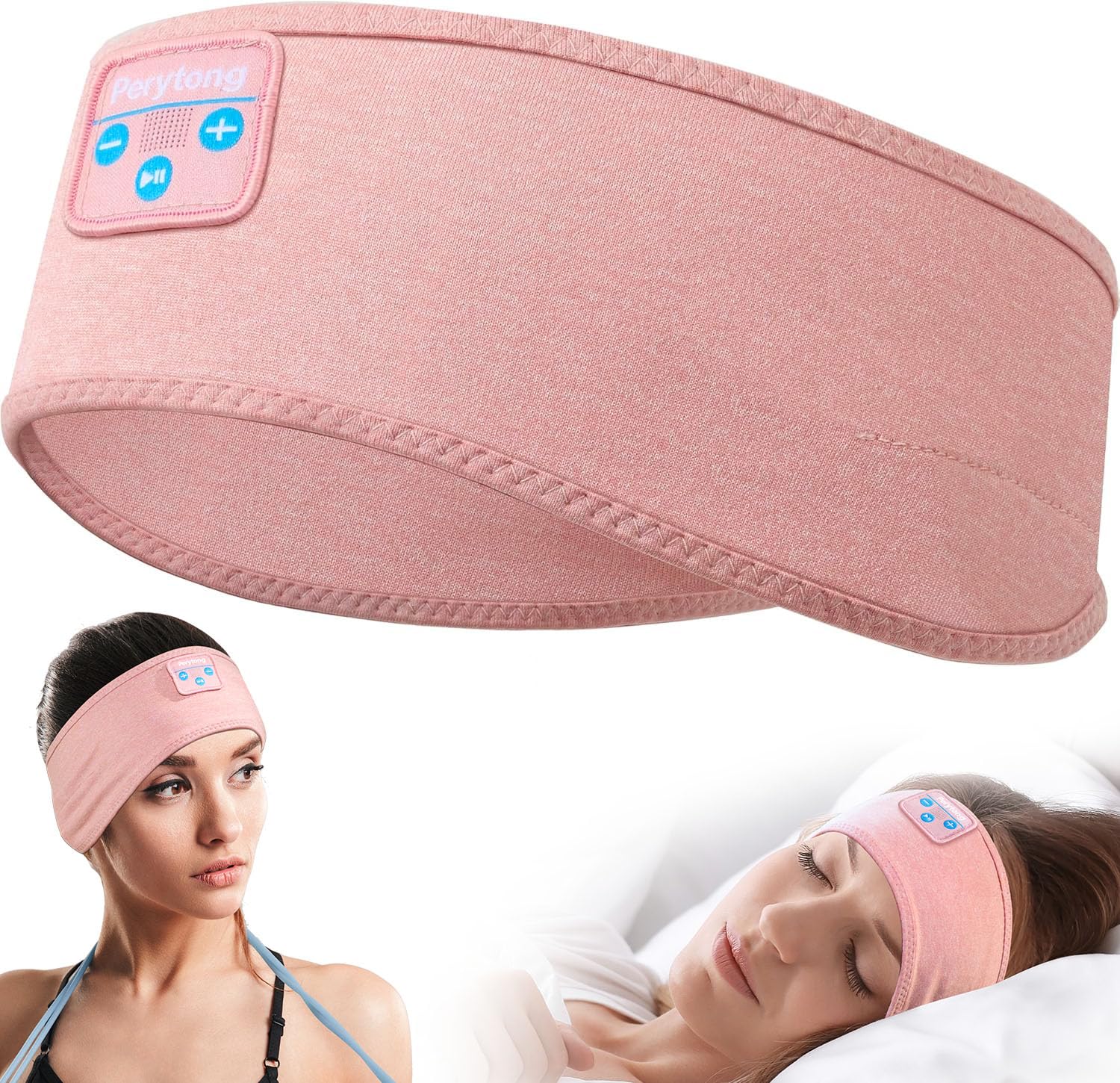 Perytong Sleep Headphones Wireless, Bluetooth Sports Headband Hea - Perytong Official Product View 1