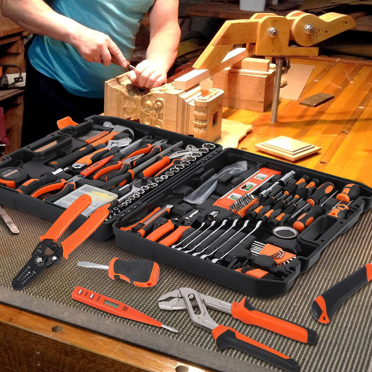 CuisinSmart 236 Piece Home Tool Kit Complete Household Tool - CuisinSmart Official Imagery - 3