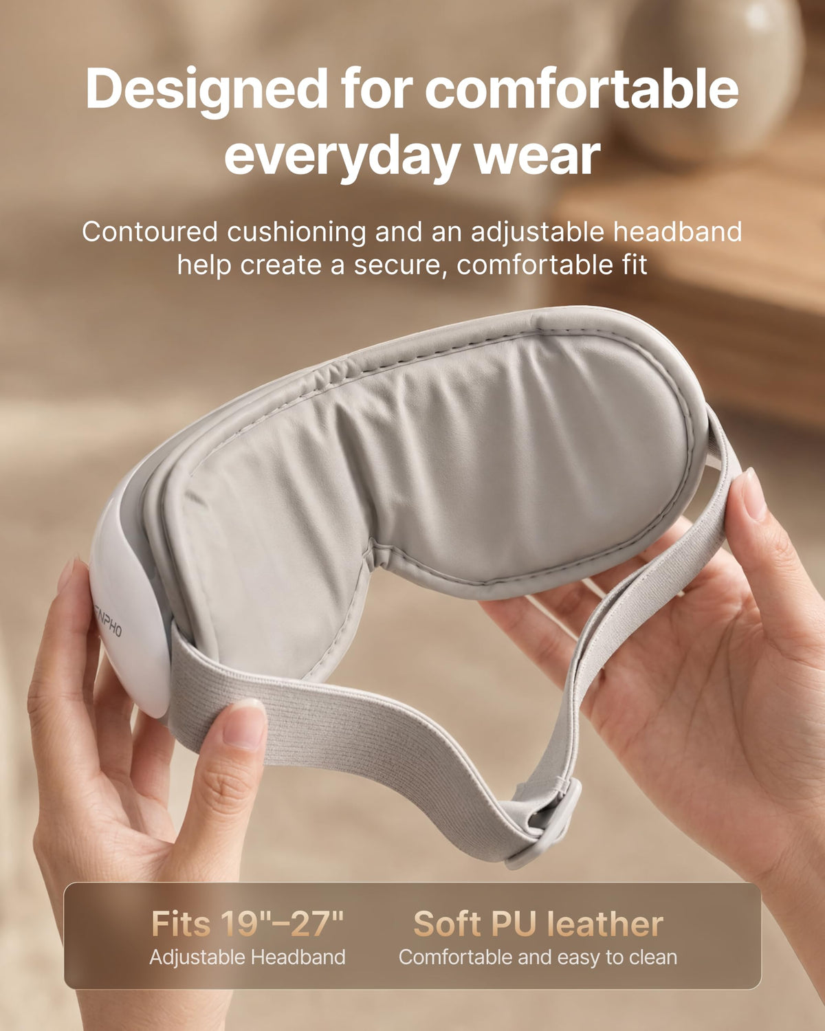 RENPHO Eyeris 1 Eye Massager with Heat Heated Massage Eye - RENPHO Official Imagery - 7