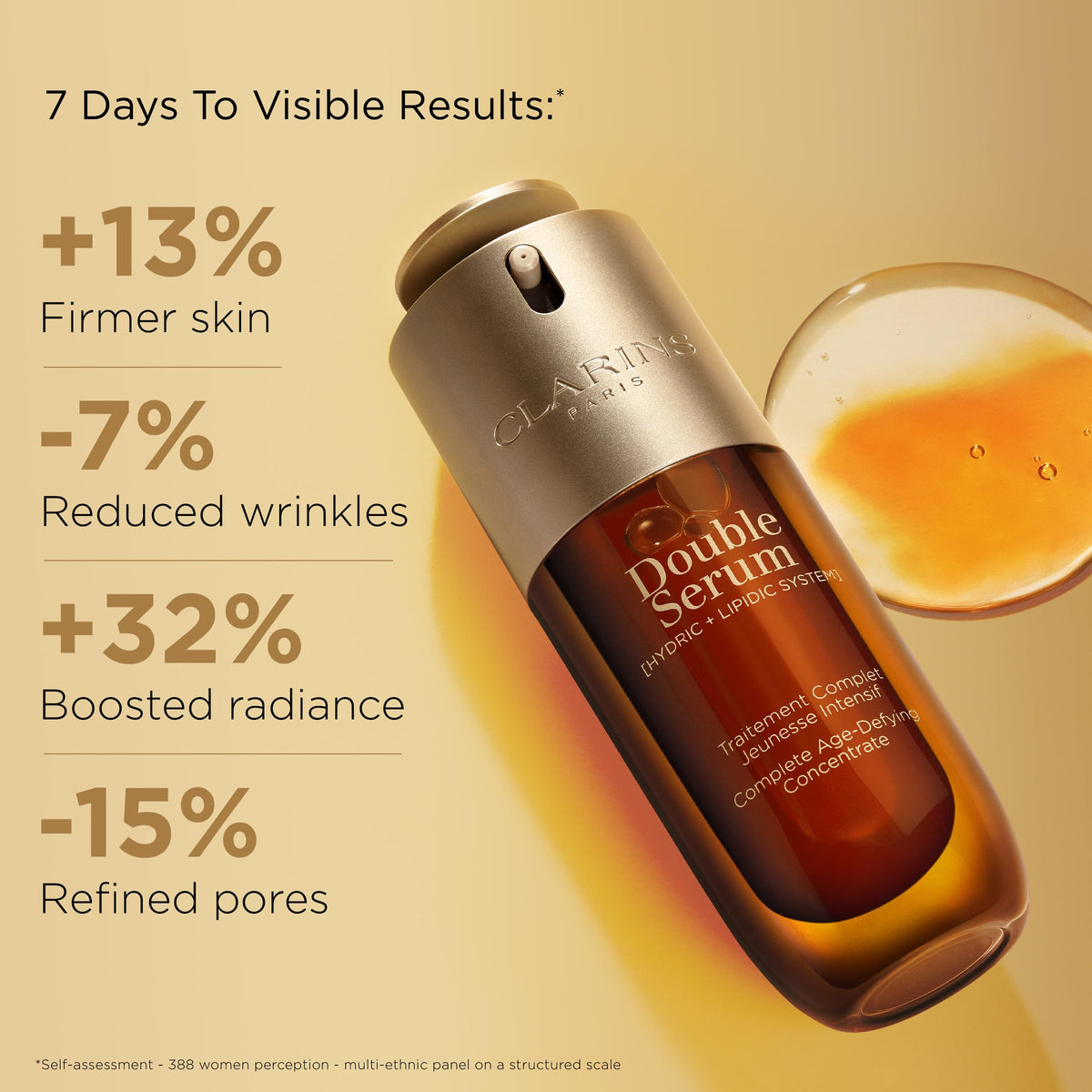 Clarins DOUBLE SERUM - Premium Selection Official Imagery - 3