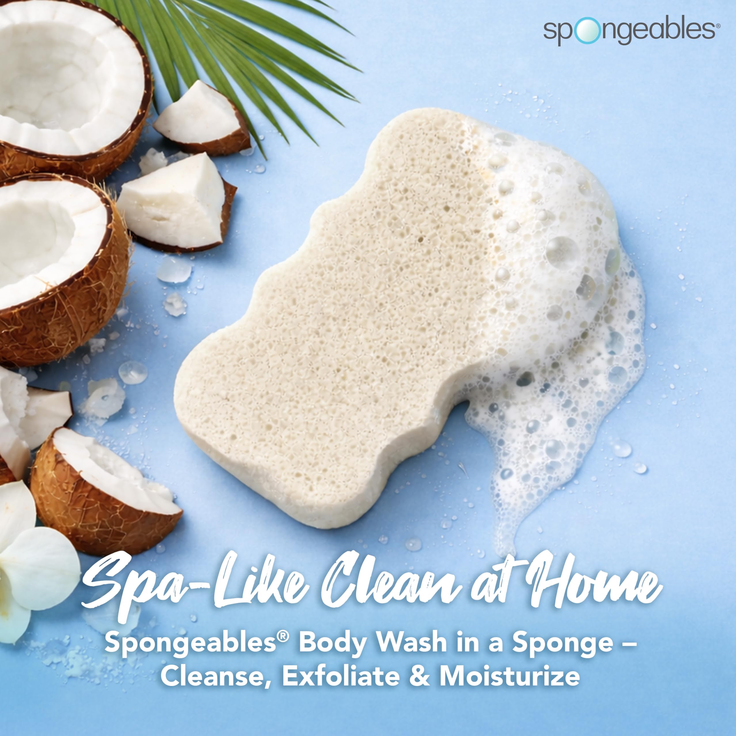 Spongeables Skinutrients Anti - Cellulite Body Wash in a Sponge & Spa - Spongeables Official Product View 3