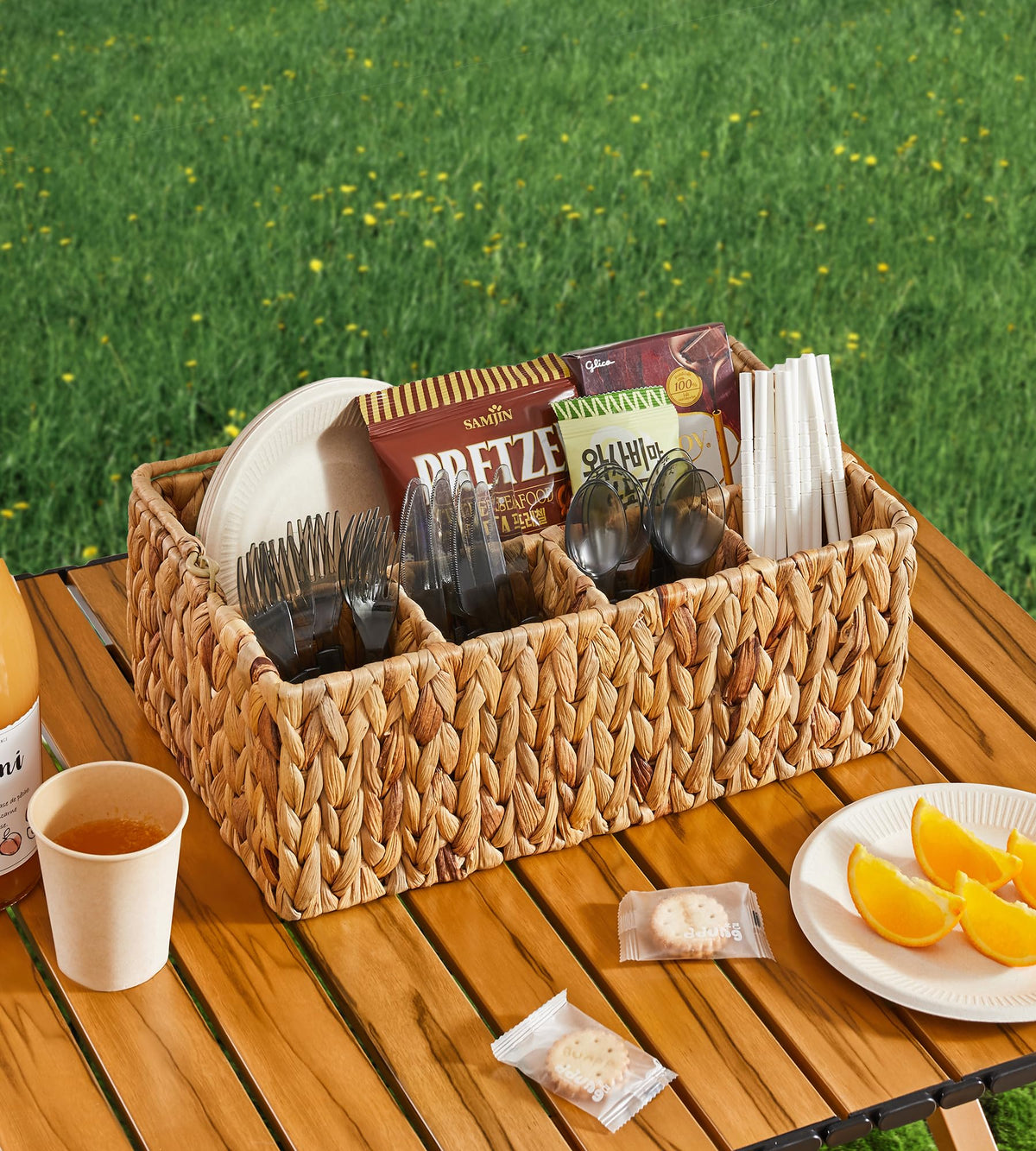 Berdeng Utensil Caddy Utensil Basket for Table Napkin and - Berdeng Official Imagery - 6