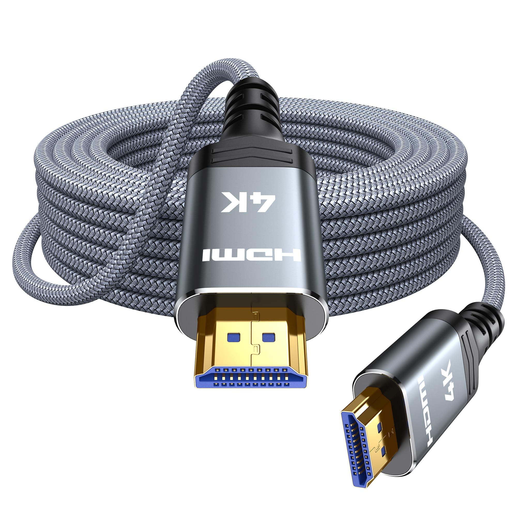 Highwings HDMI Cable 6.6 ft, 4K Ultra High Speed HDMI to HDMI Cor by Highwings - Angle View 8