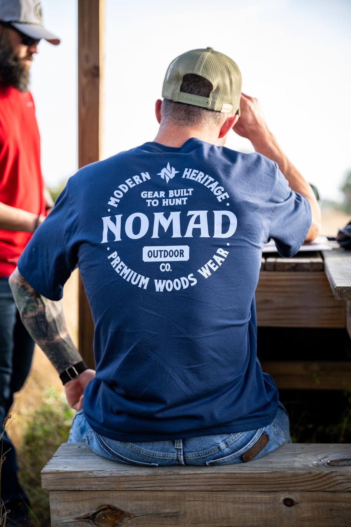 Nomad Mens Short Sleeve Performance Tee Hunting T Shirt for - Premium Selection Official Imagery - 5