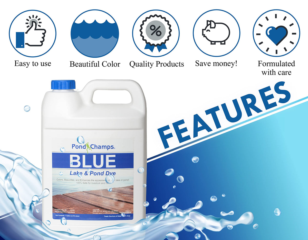 Blue Lake and Pond Dye - Pond Champs Official Imagery - 6