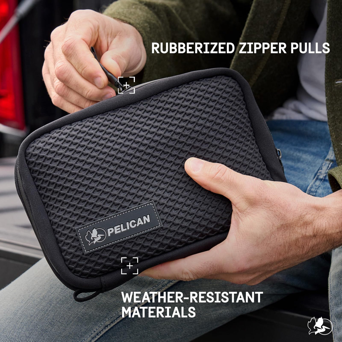 Pelican Electronic Organizer Travel Case w Hidden AirTag - Premium Selection Official Imagery - 6