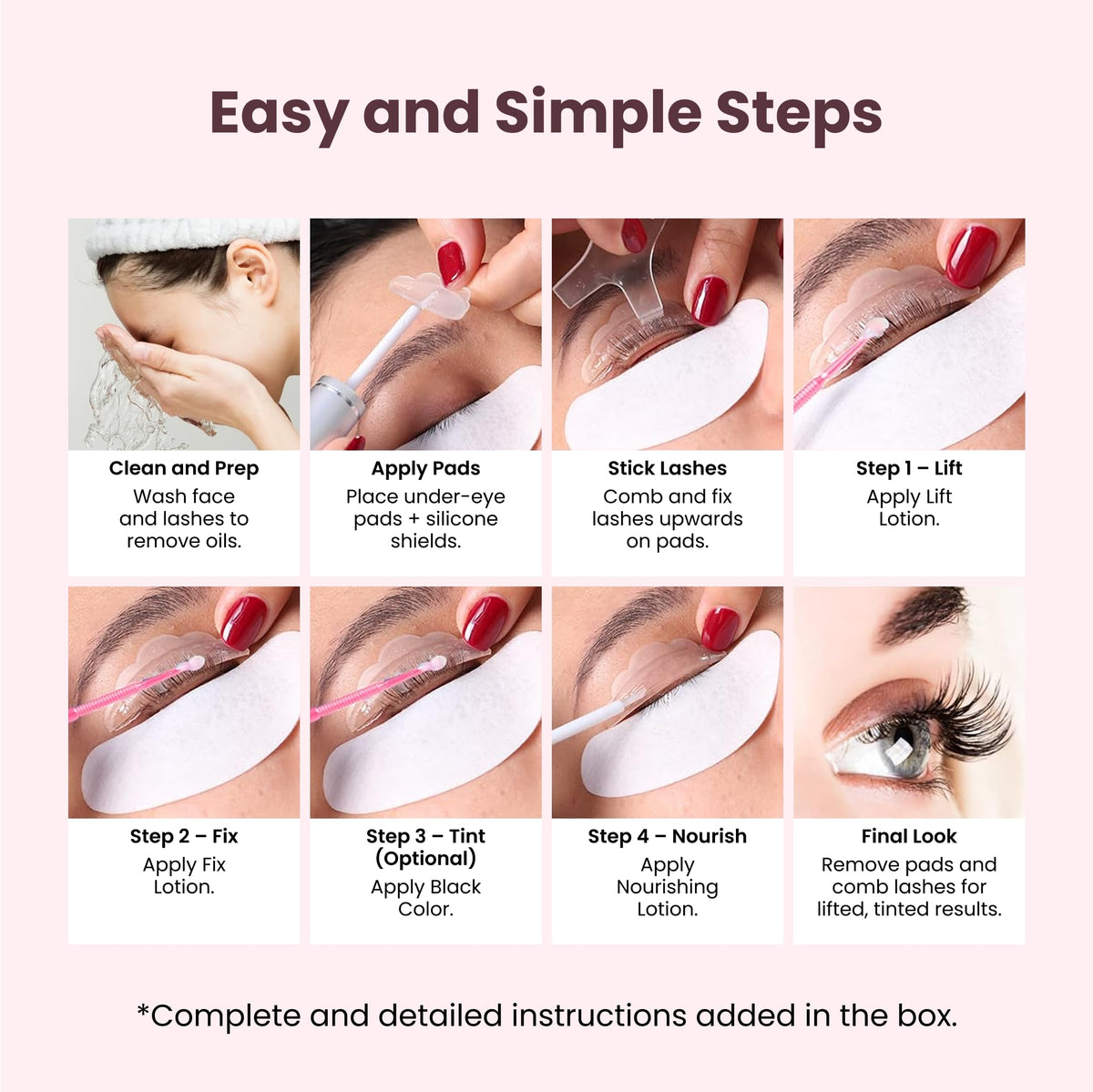Livia Lash Lift Color Kit Wake Up to Salon Curled Mascara - LIVIA Official Imagery - 5