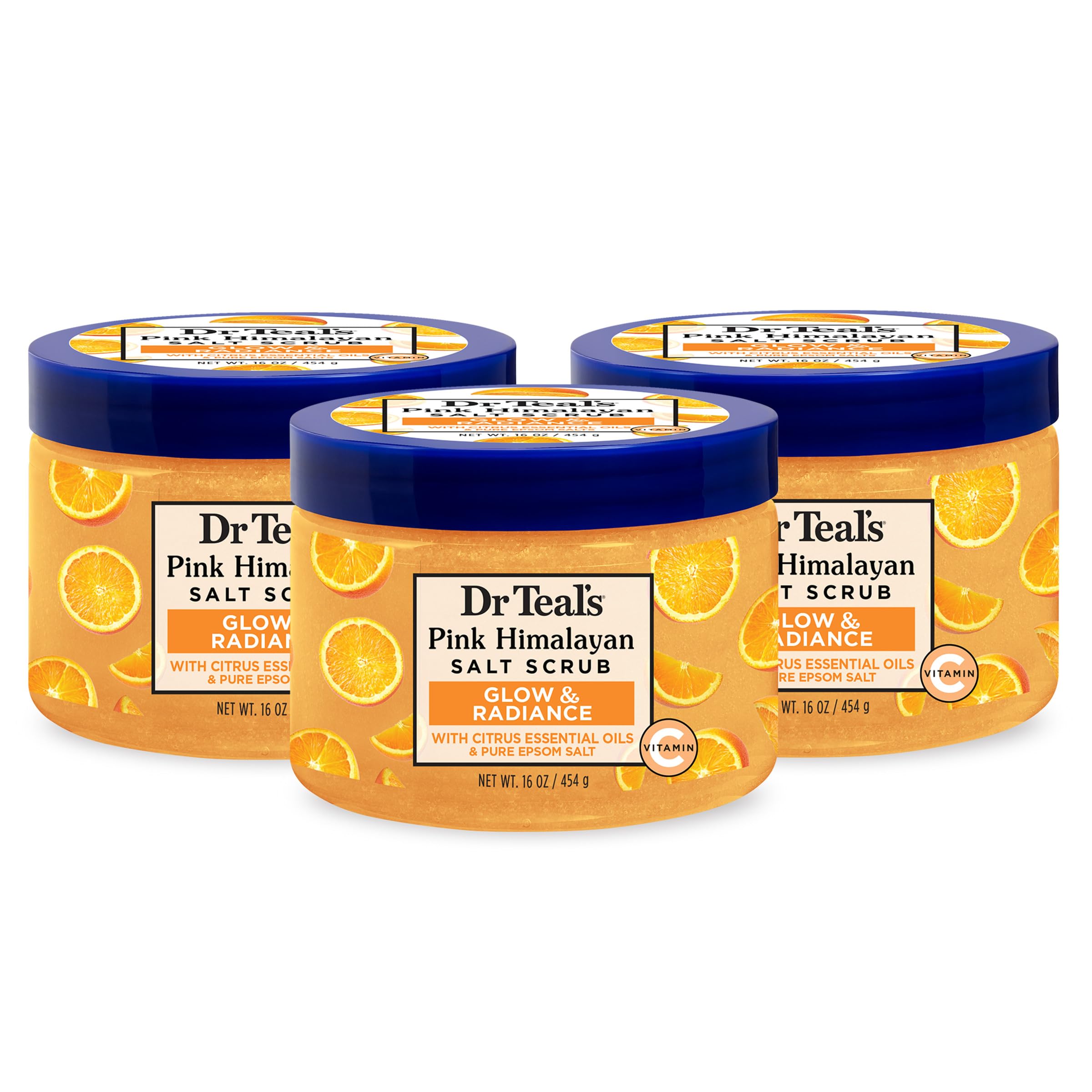 Dr Teal s Pink Himalayan Salt Body Scrub Glow Radiance with - Dr Teal's Official Imagery - 2