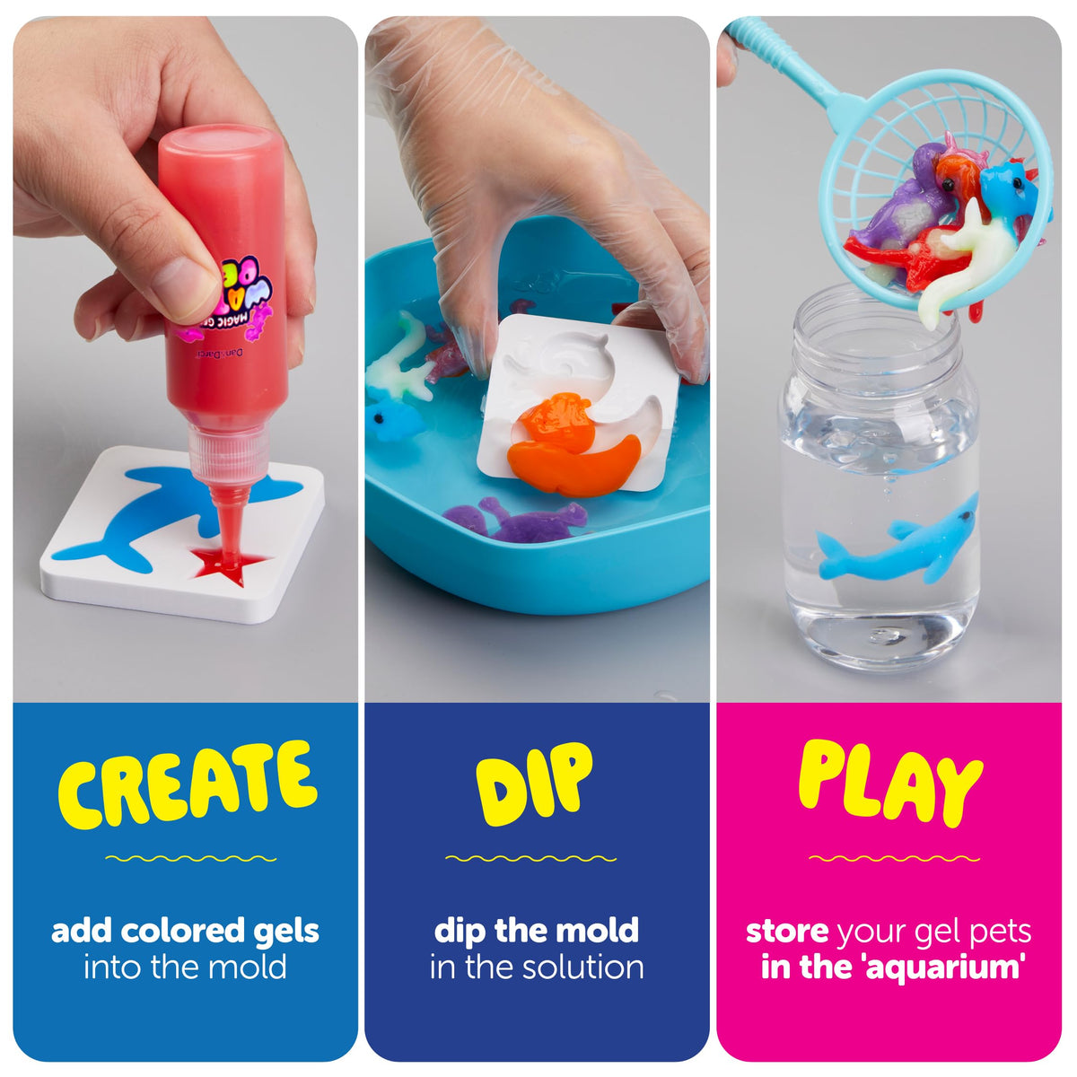 Dan Darci Magic Gel Water Pets Kit - Dan&Darci Official Imagery - 4
