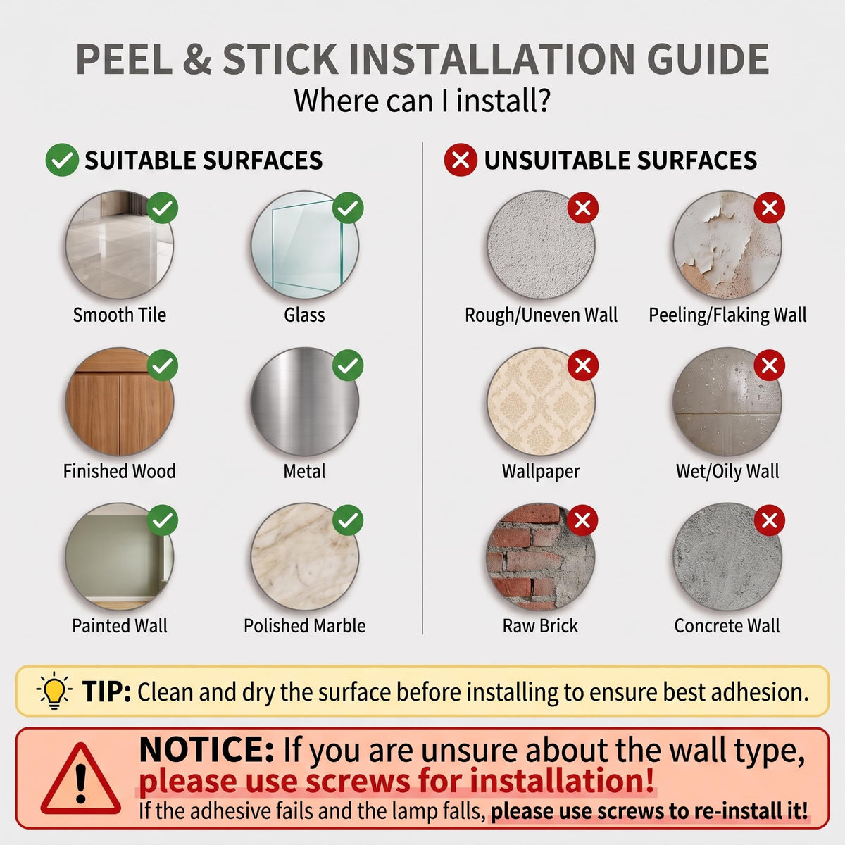 Battery Operated Wall Sconce Peel and Stick Sconces Set of 2 - Nekhung Official Imagery - 3