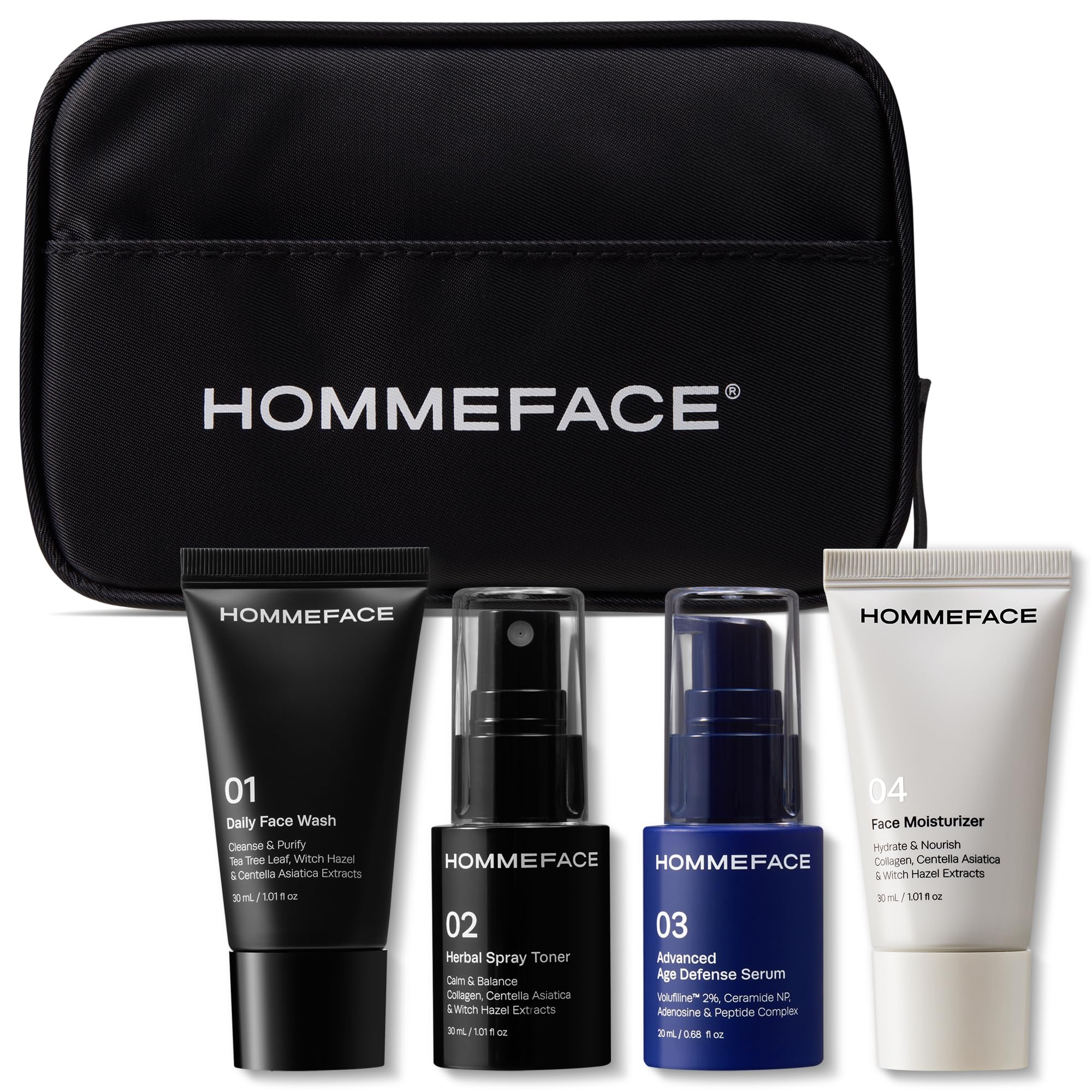 Men's First Class Skincare Essentials Travel Kit, 5ct. - Product Imagery