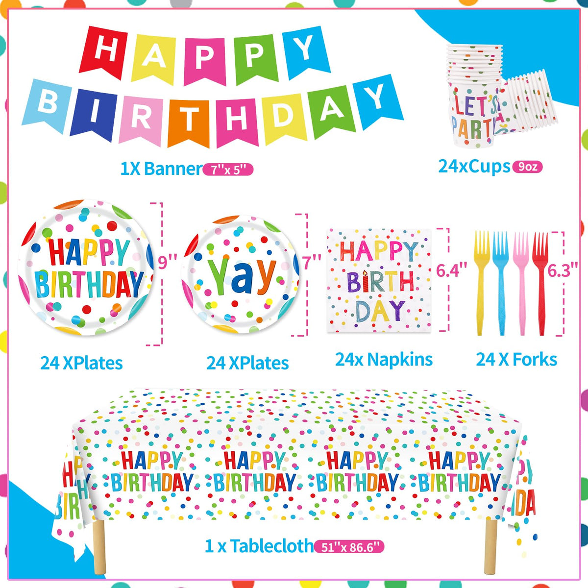 Happy Birthday Decorations - Miucat Official Imagery - 3