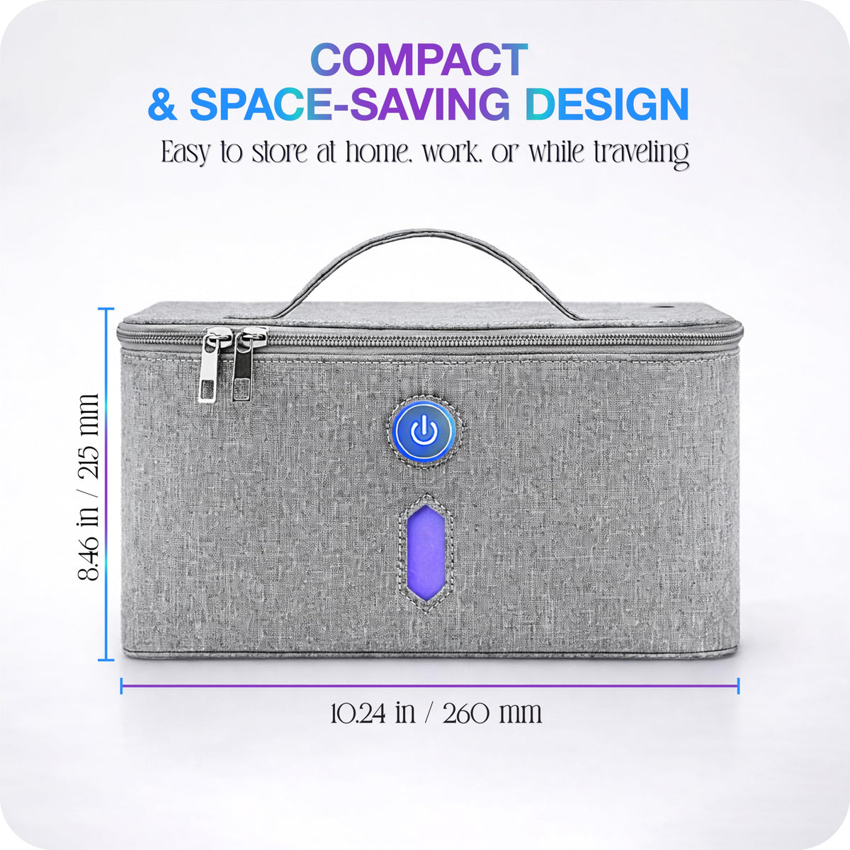 Brookstone UV Light Bag Portable Sterilizing Bag for - Premium Selection Official Imagery - 8