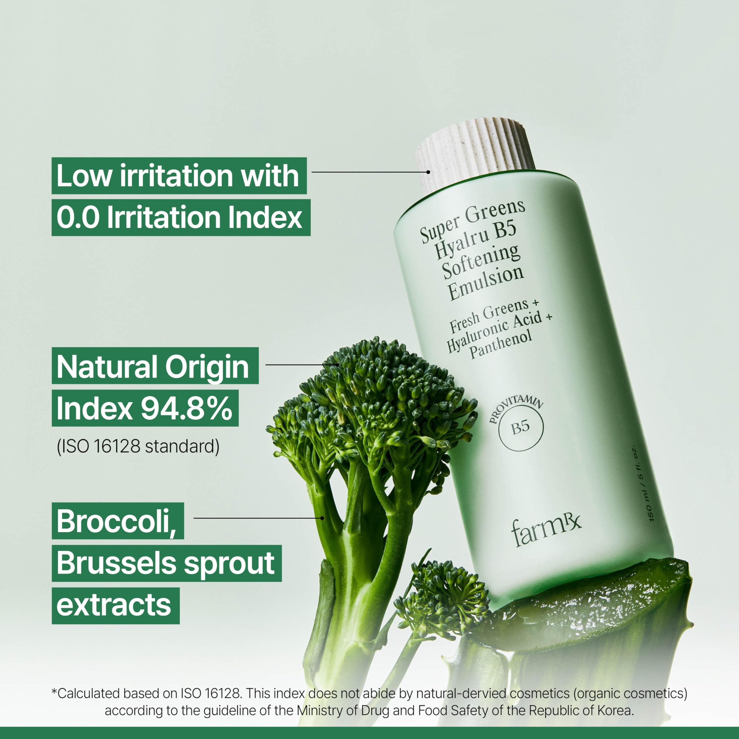 Super Greens Hyalru B5 Softening Emulsion (5fl oz) - Farm Rx