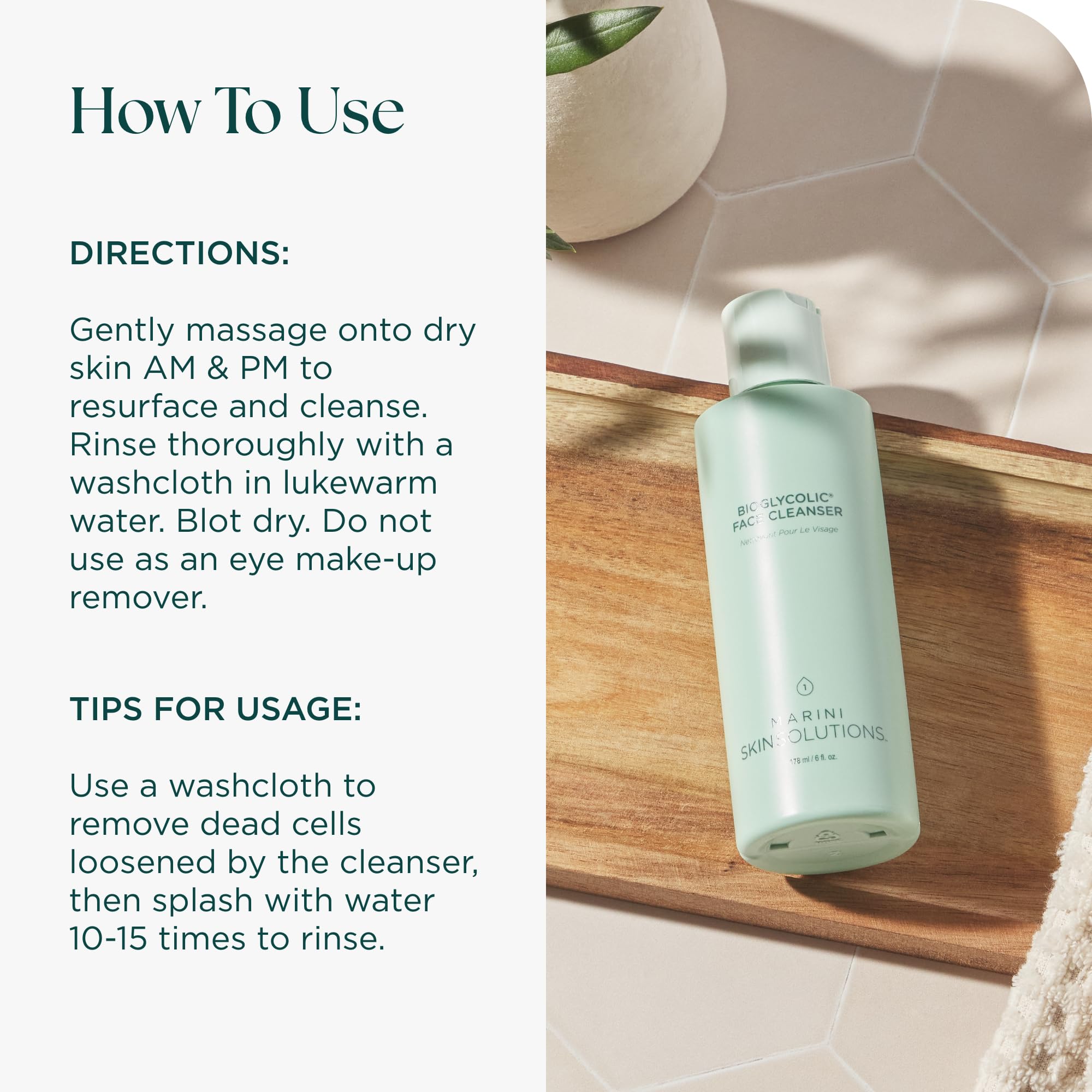 Marini SkinSolutions Bioglycolic Face Cleanser - Marini SkinSolutions