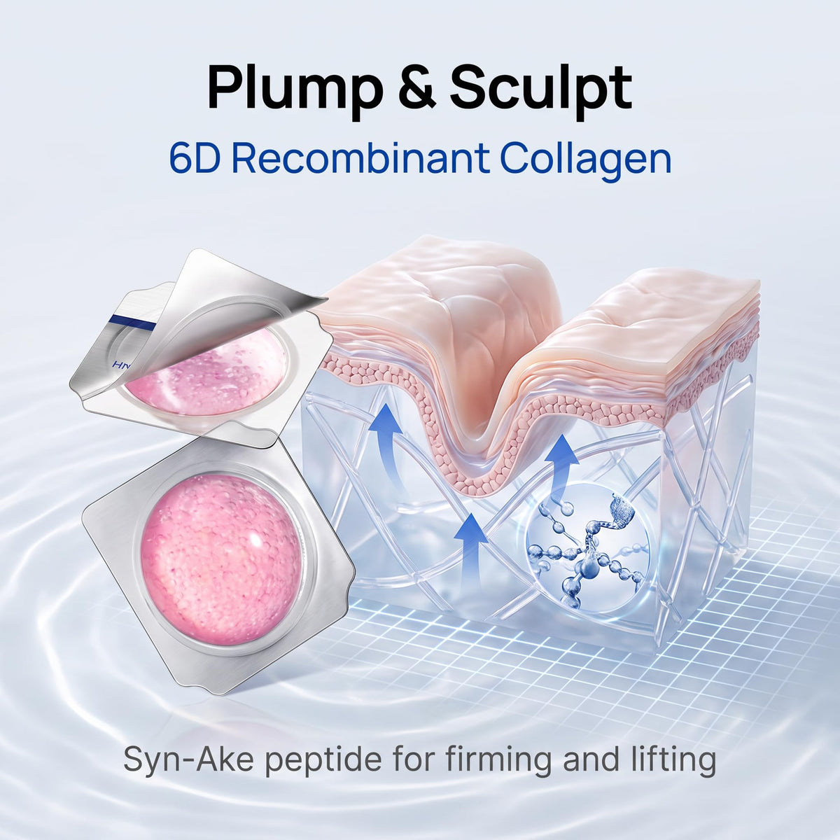 Hydra Glow Mask 5g 15pcs infused with PDRN Collagen - PROF.LING Official Imagery - 6