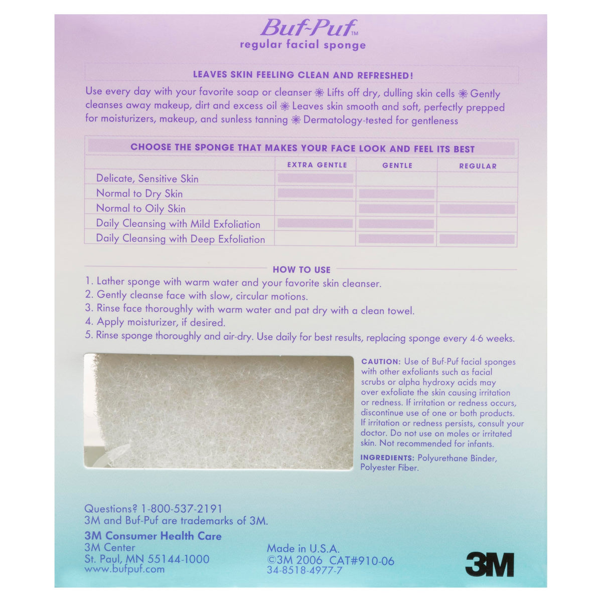 Buf Puf Facial Sponge Dermatologist Developed Removes Deep - Buf-Puf Official Imagery - 8