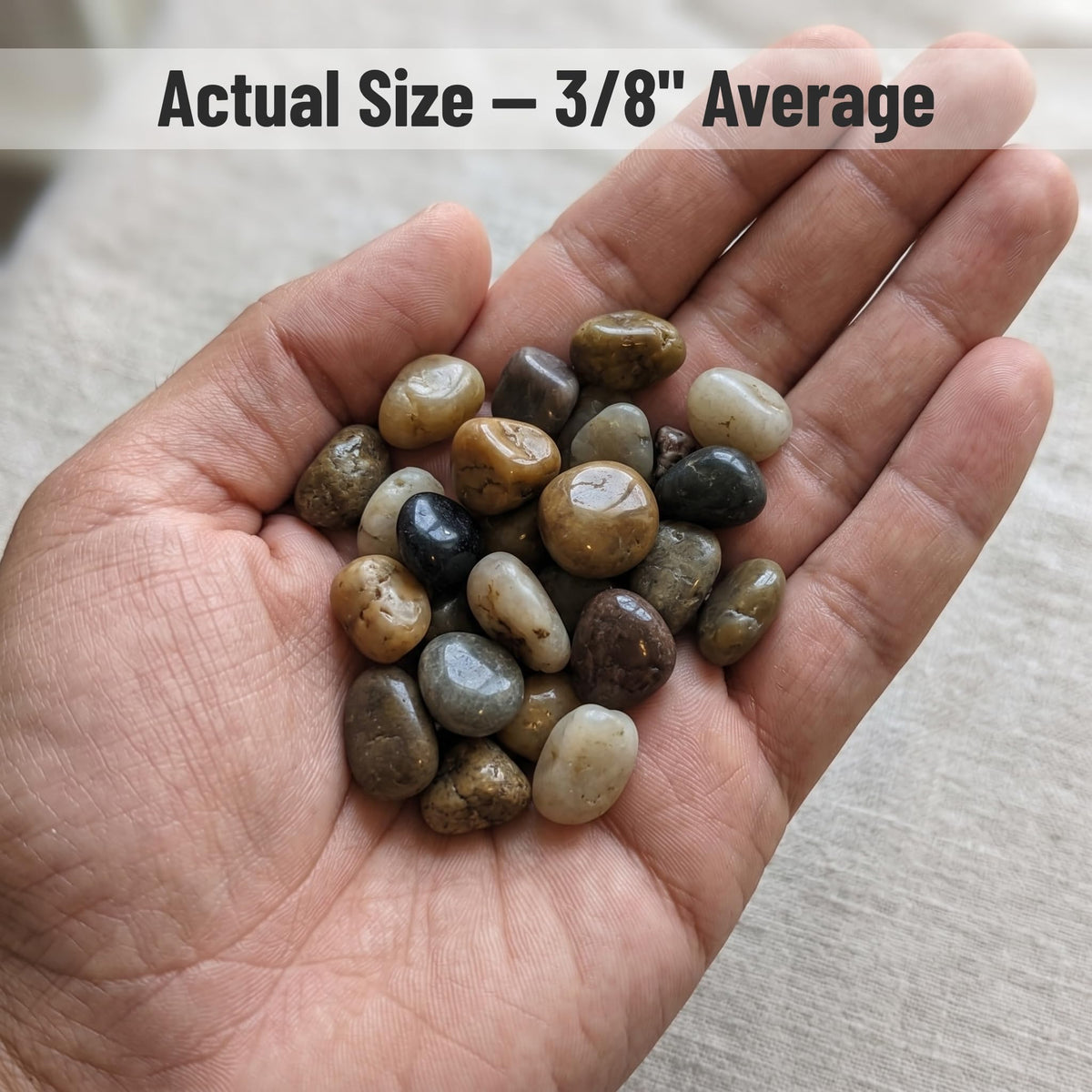Midwest Hearth Decorative Mixed Pebbles for Plants - Midwest Hearth Official Imagery - 5