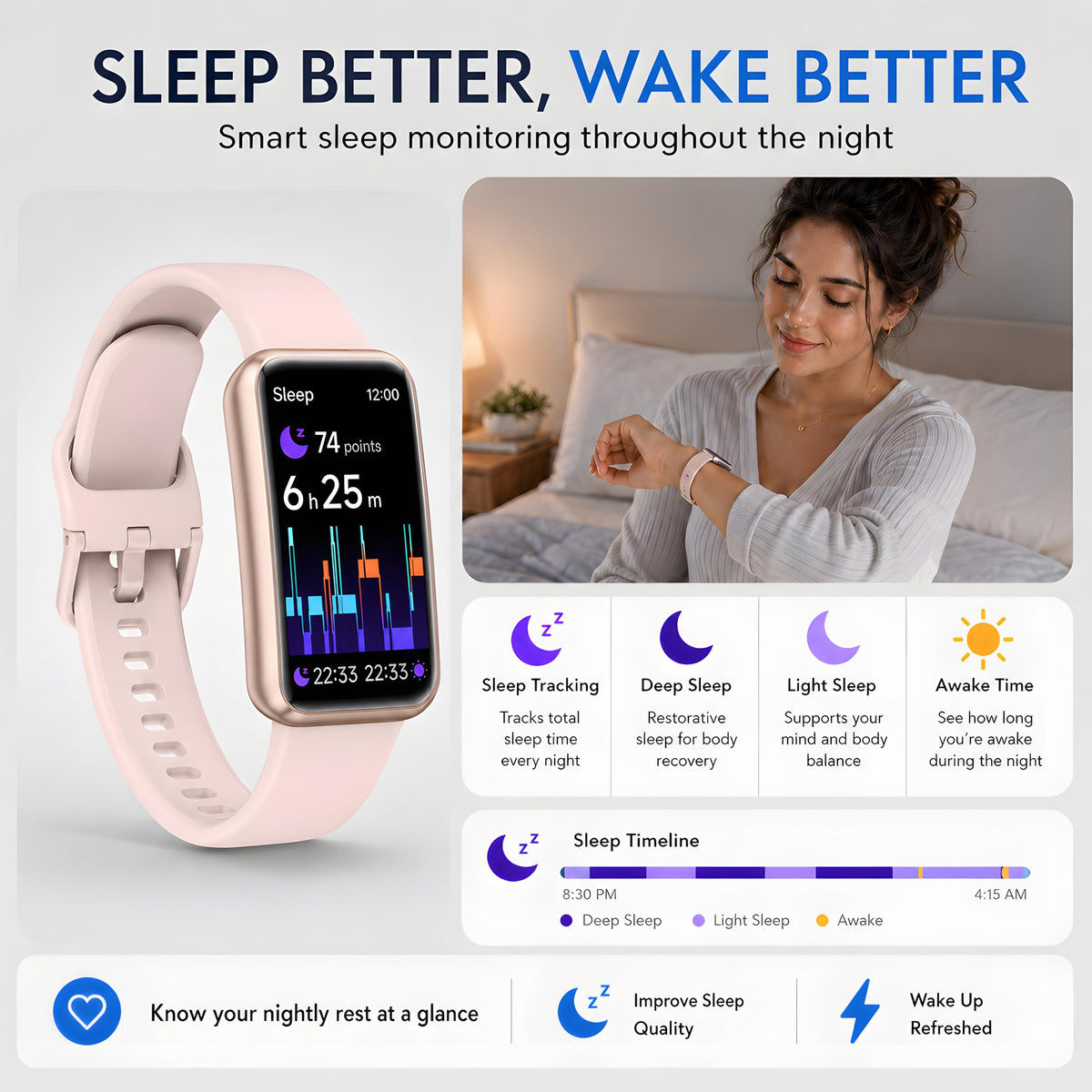 Fitness Tracker for Men Women with 1 47 HD Display Heart - Motivaris Official Imagery - 6