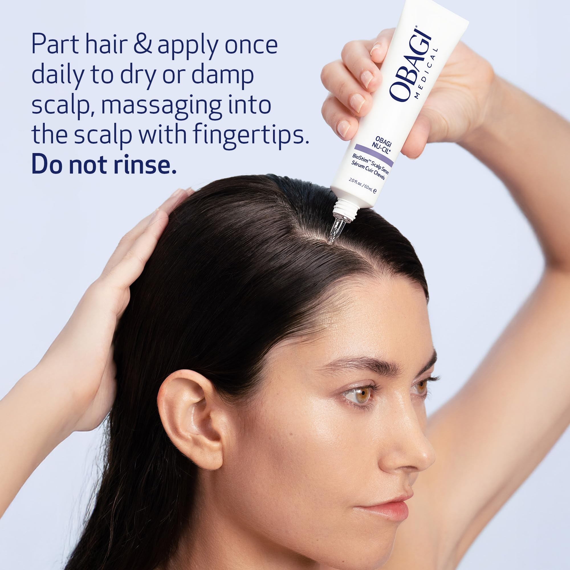 Obagi Nu Cil BioStim Hair Scalp Serum with Biotin - Elefair Store Official Product Imagery - 7