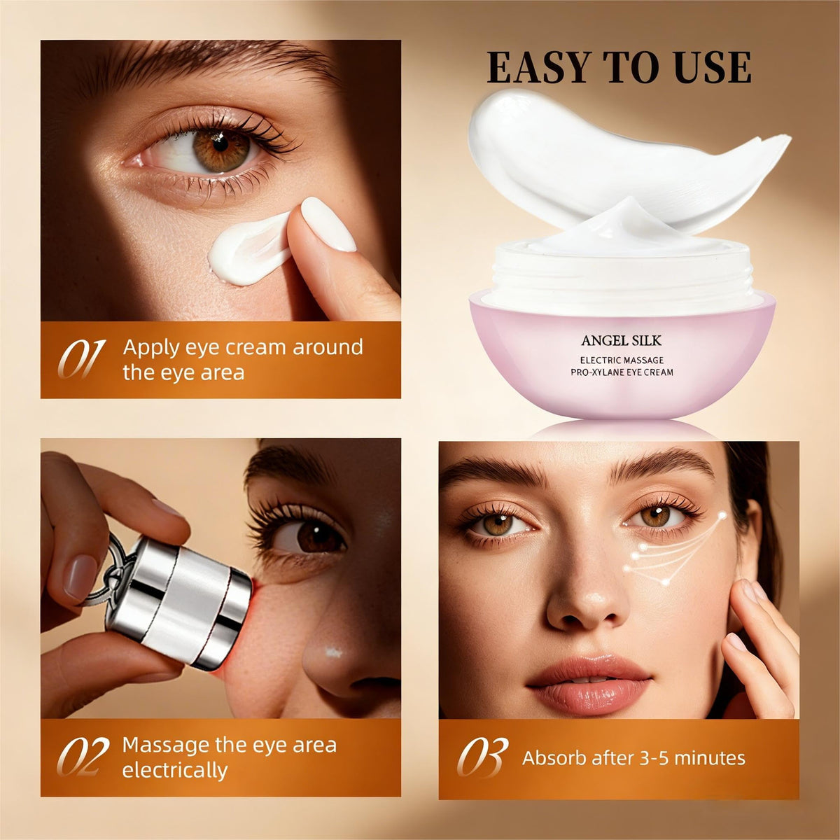 AH 8 Firming Neck Eye Cream Bundle Tightening Revitalizing - YCQQPRO Official Imagery - 7