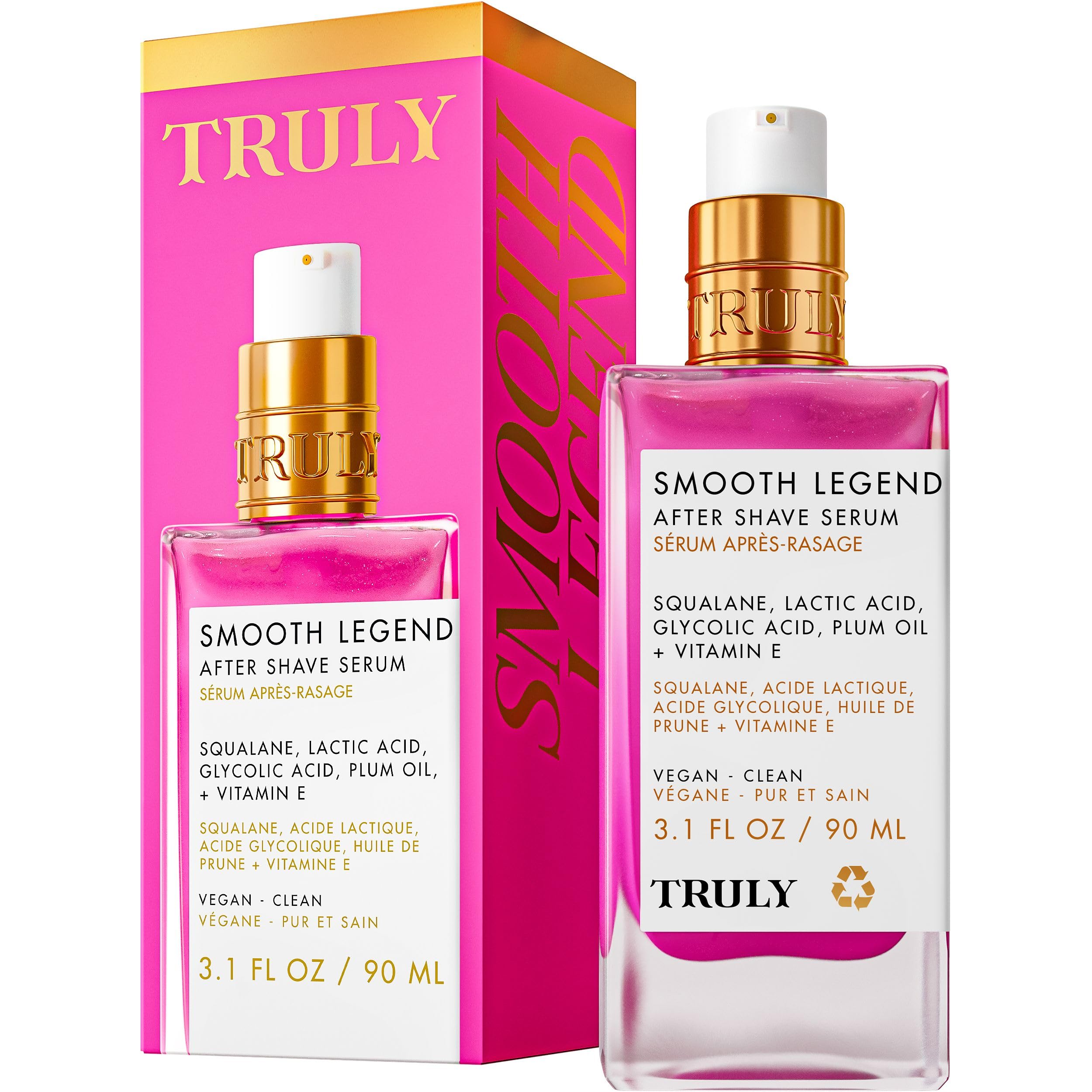 Truly Beauty Smooth Legend After Shave Serum | Reduce Bumps & KP - Product Imagery