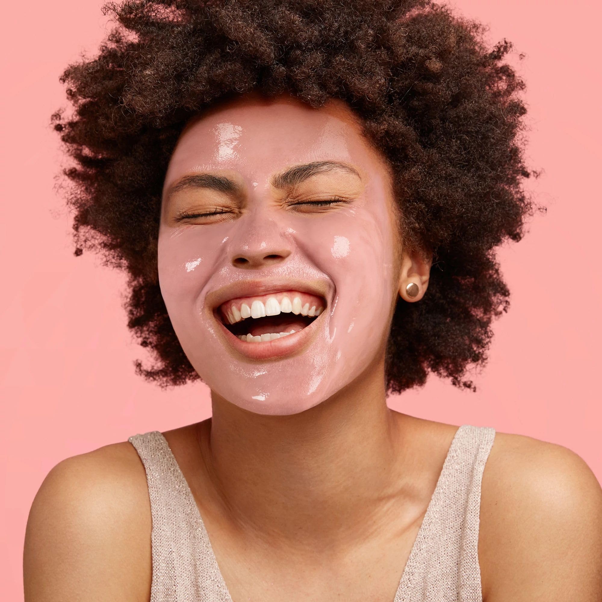 Freeman Exotic Blends French Pink Clay Peel Off Face Mask, 6 fl - Freeman