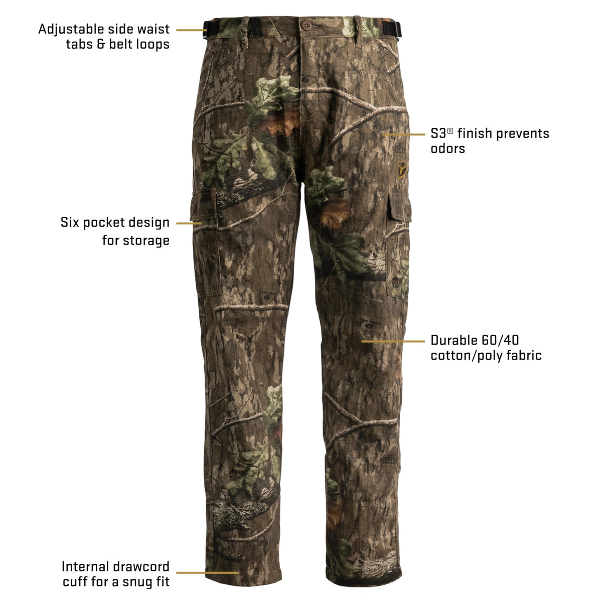 SCENTBLOCKER Shield Series Fused Cotton Pants Hunting Pants - SCENTBLOCKER Official Imagery - 6