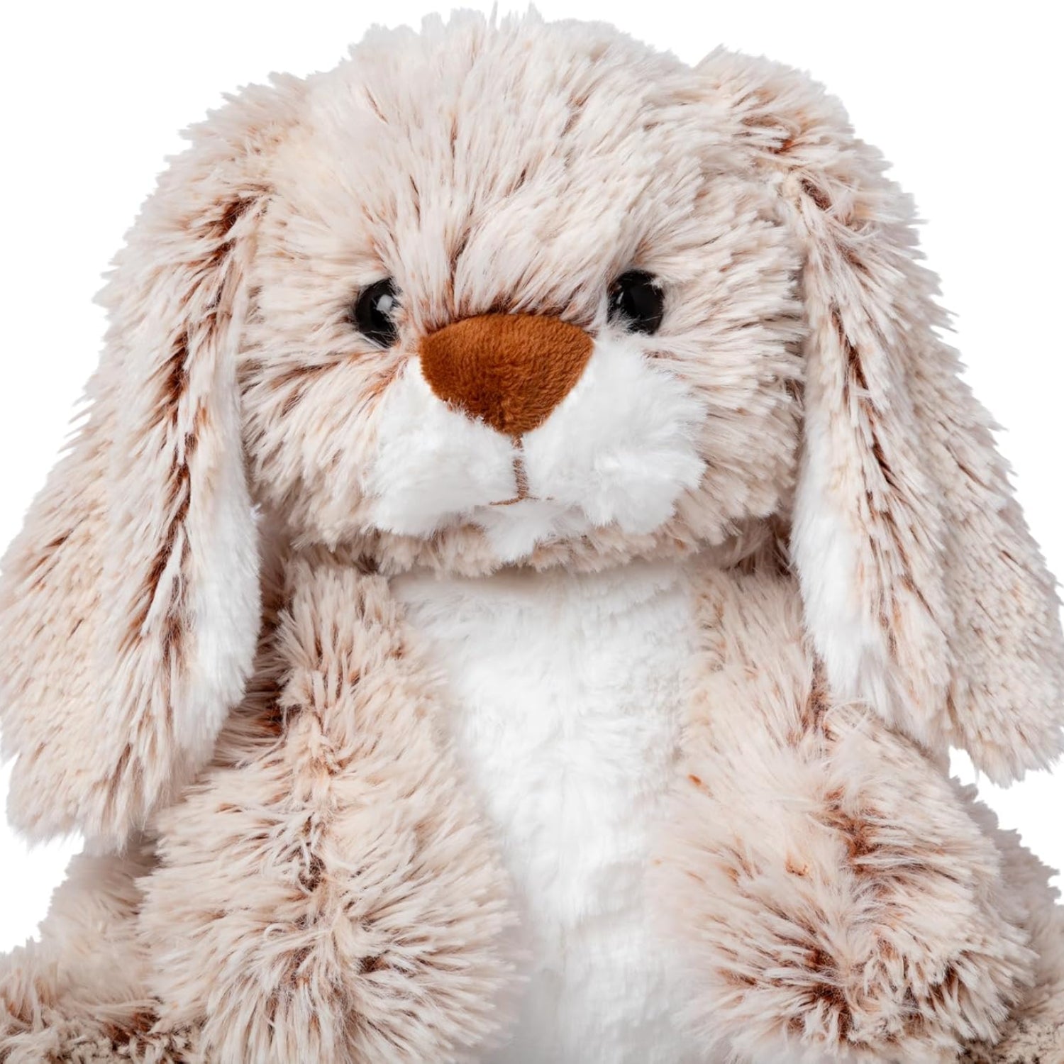 Elefair Melissa & Doug Burrow Bunny plush stuffed animal with big feet, soft plush toy for kids, adorable bunny character.