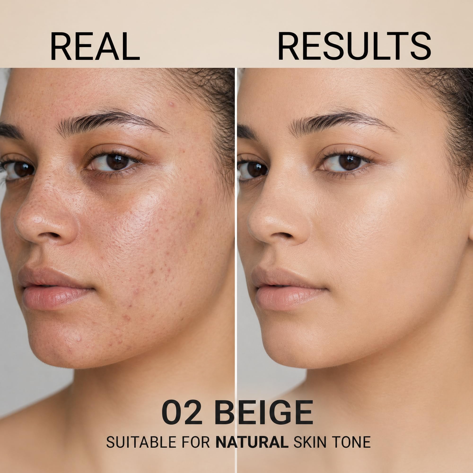 CC Cream Foundation, Flawless Matte Concealer Oil Control Color - MyTend