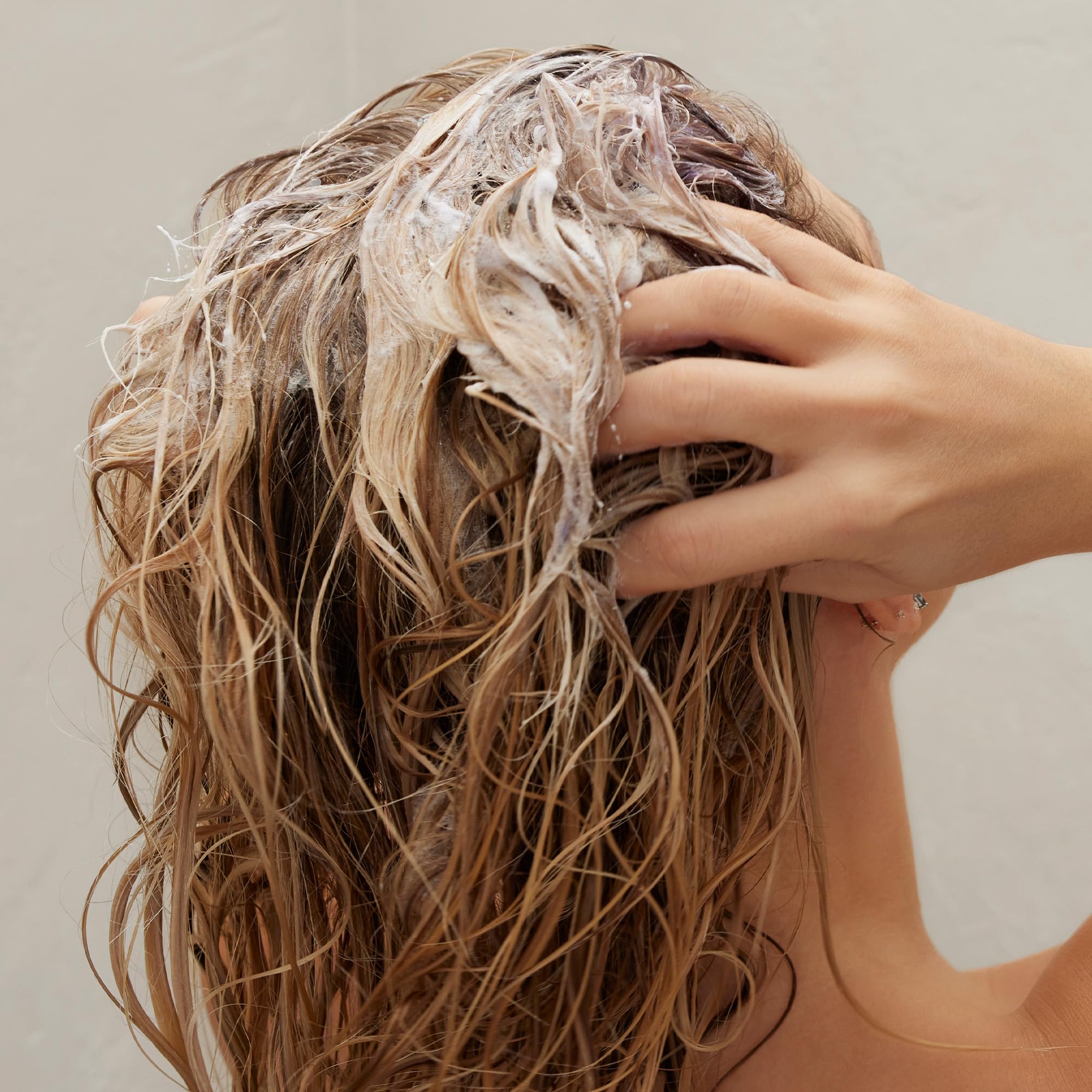 Kristin Ess Hair The One Purple Shampoo - Toning for Blonde Hair, Neutralizes Brass + Yellow Tones, Sulfate Free, 33.8 fl oz