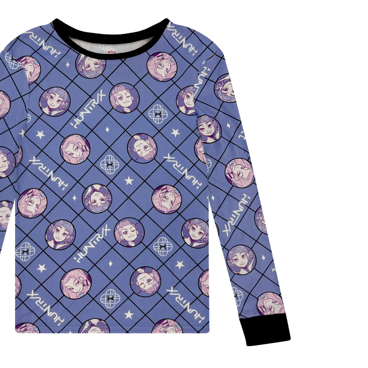 KPop Demon Hunters 4 Piece Pajama Set - Komar Kids Official Imagery - 6